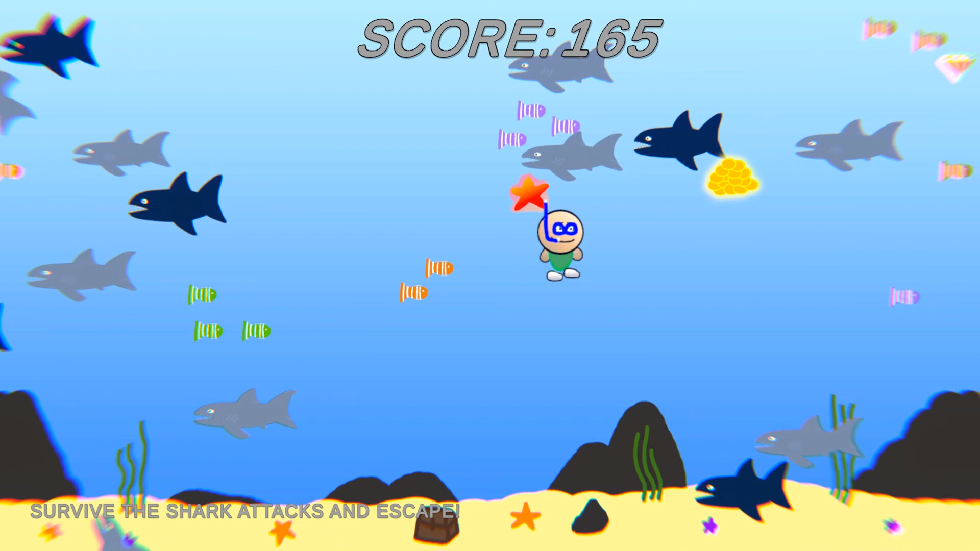 Dangerous Shark Depths screenshot 1