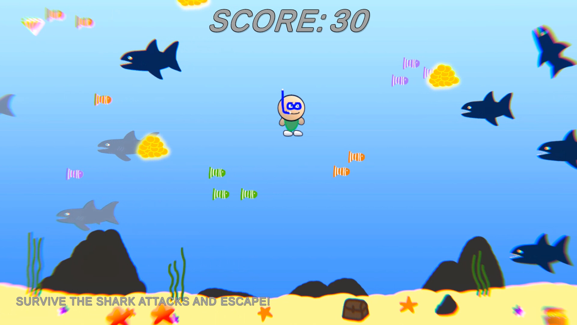 Dangerous Shark Depths screenshot 3