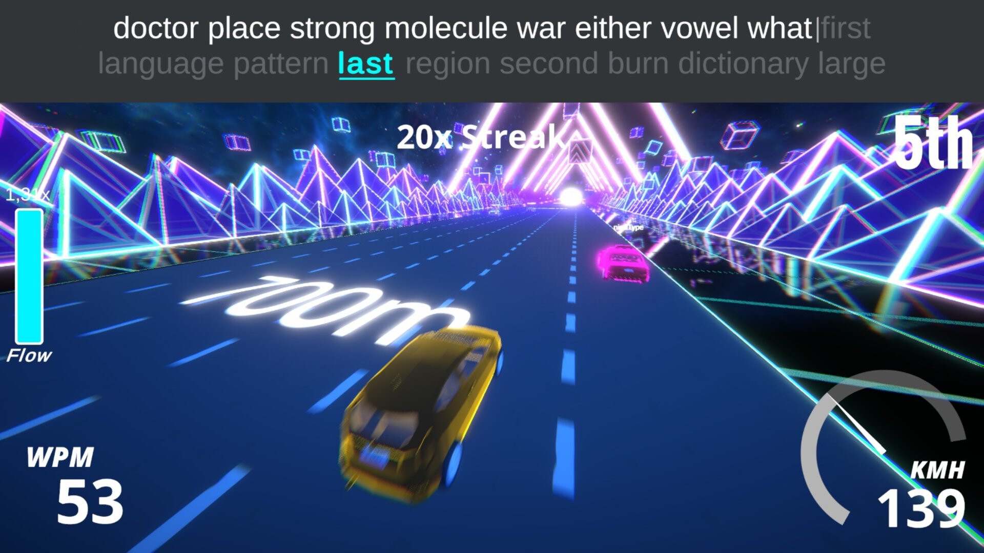 Typing Drag Racer screenshot 6
