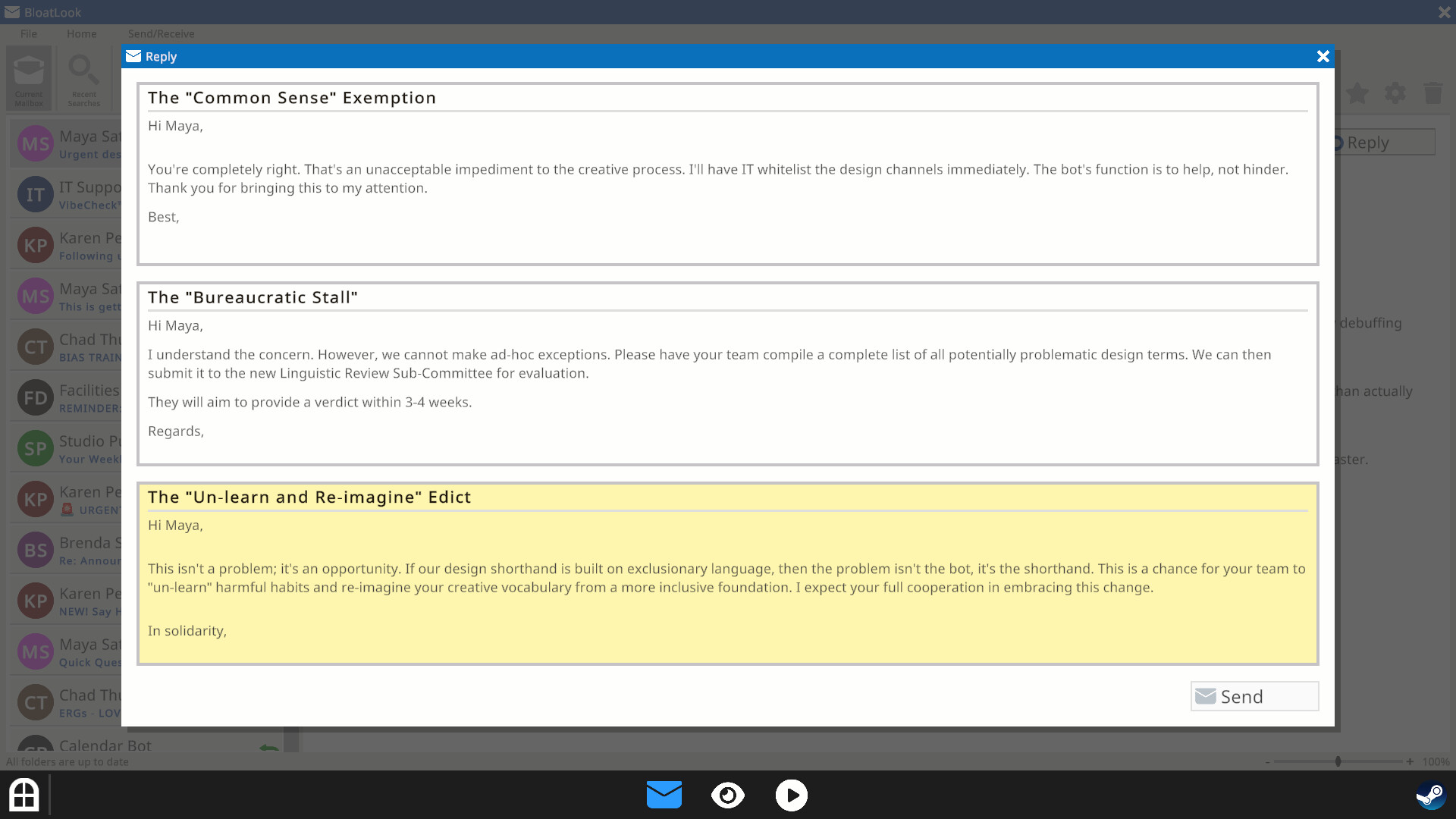 DEI Manager Simulator screenshot 4