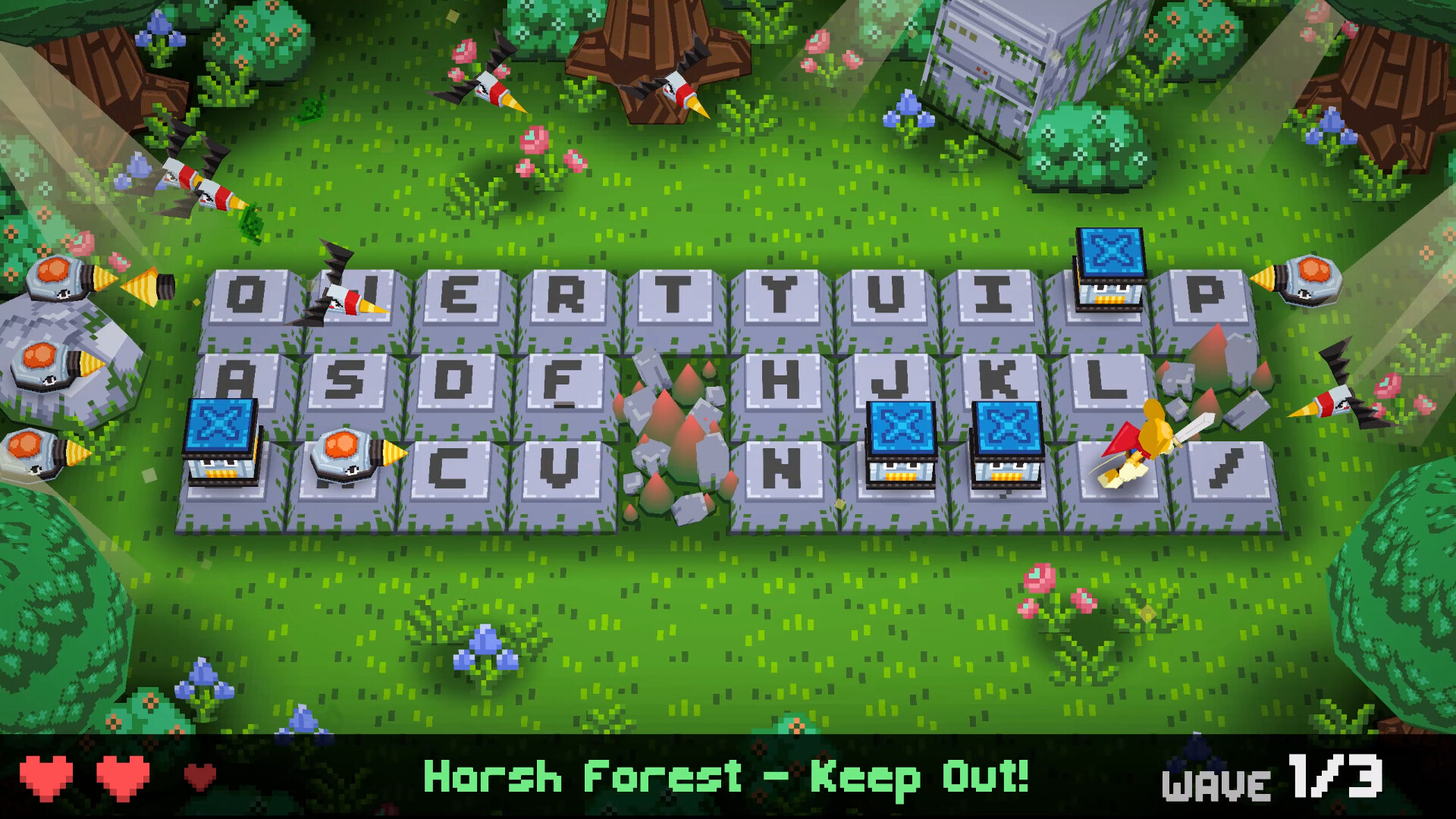 Keyboard Warrior screenshot 1
