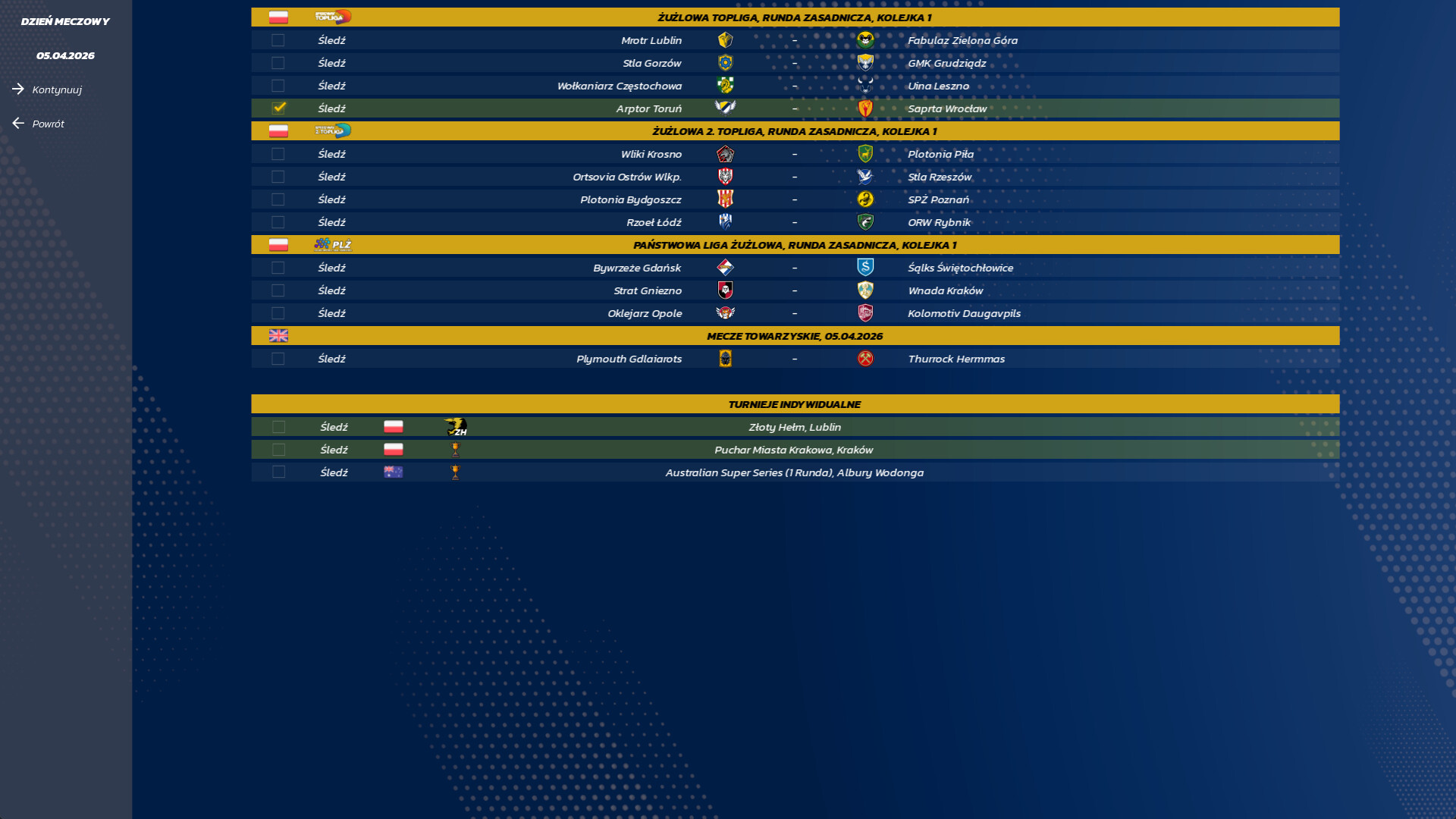 Speedway Club Manager 26 screenshot 3