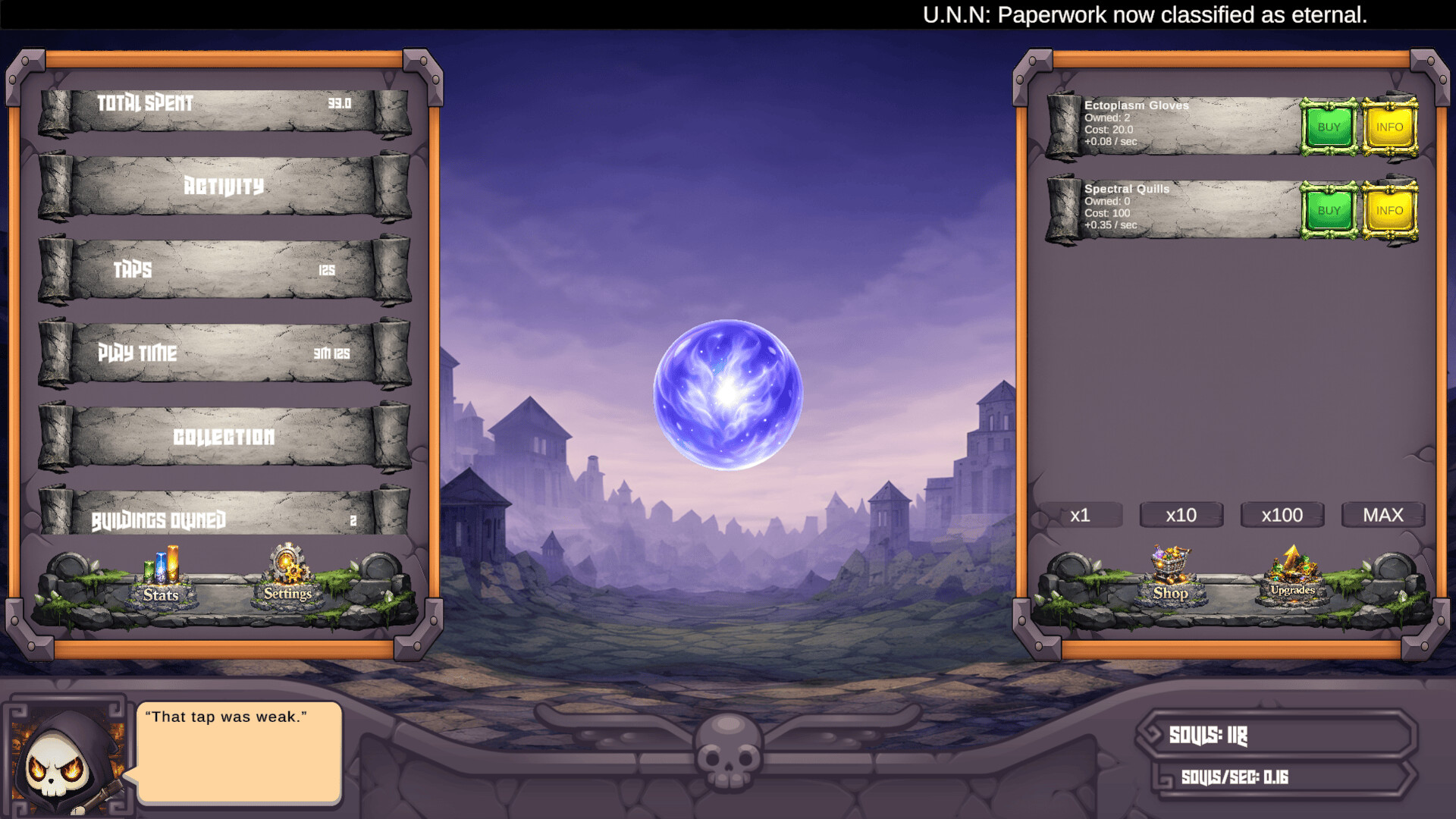 Reaper's Ledger screenshot 1
