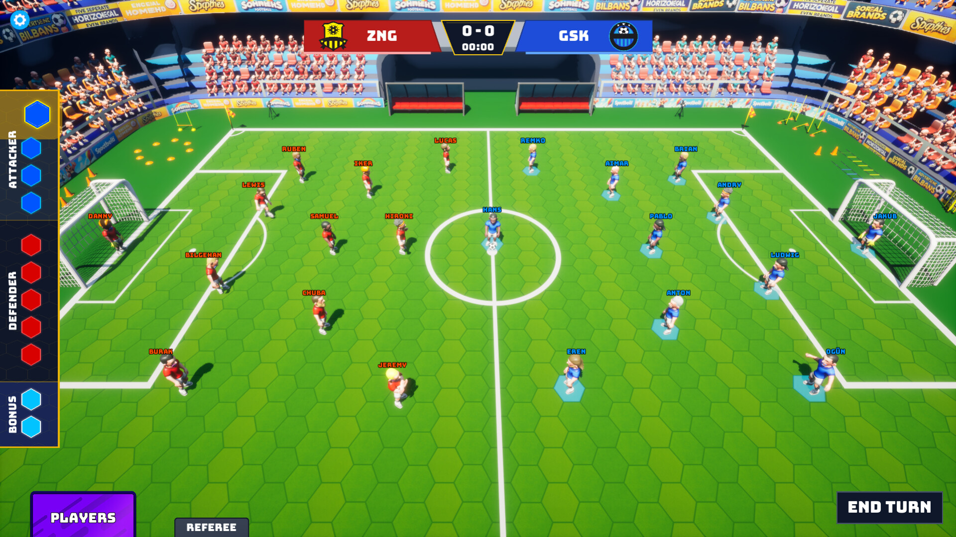 HexaFootball screenshot 1