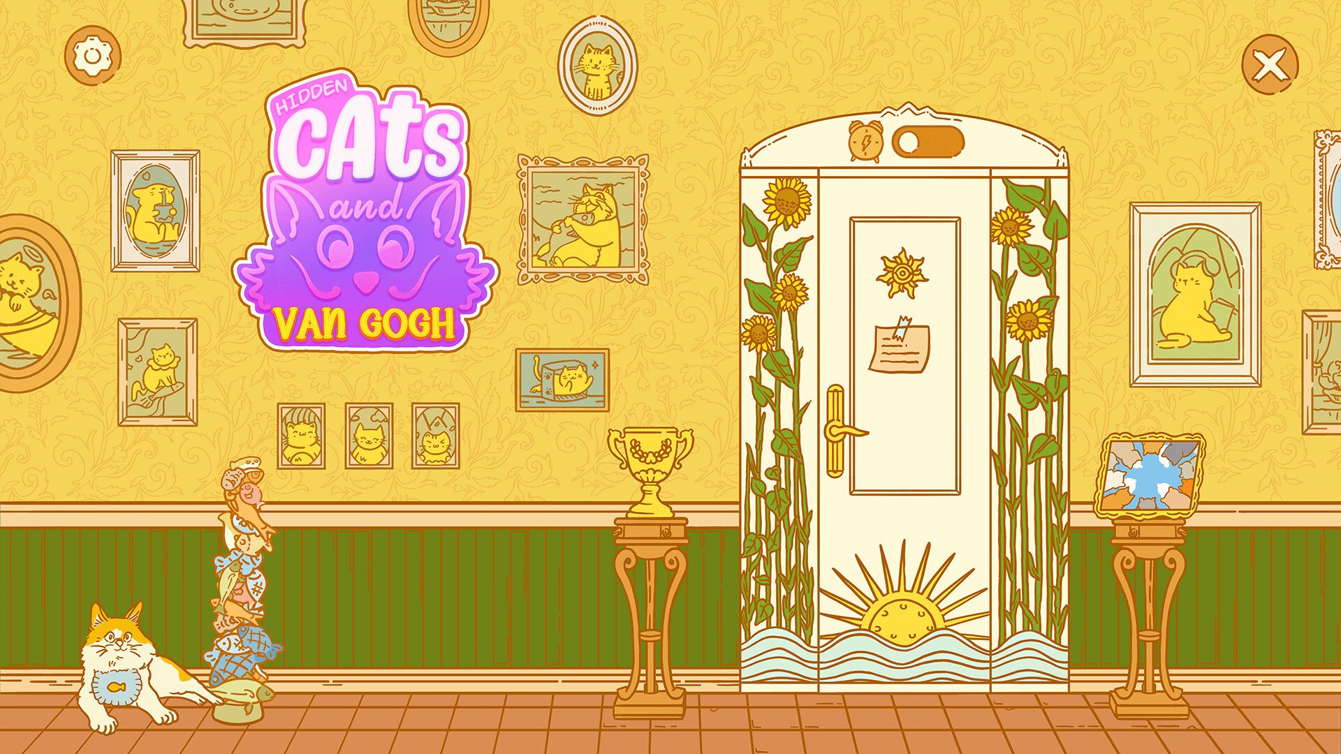 Hidden Cats and Van Gogh screenshot 1