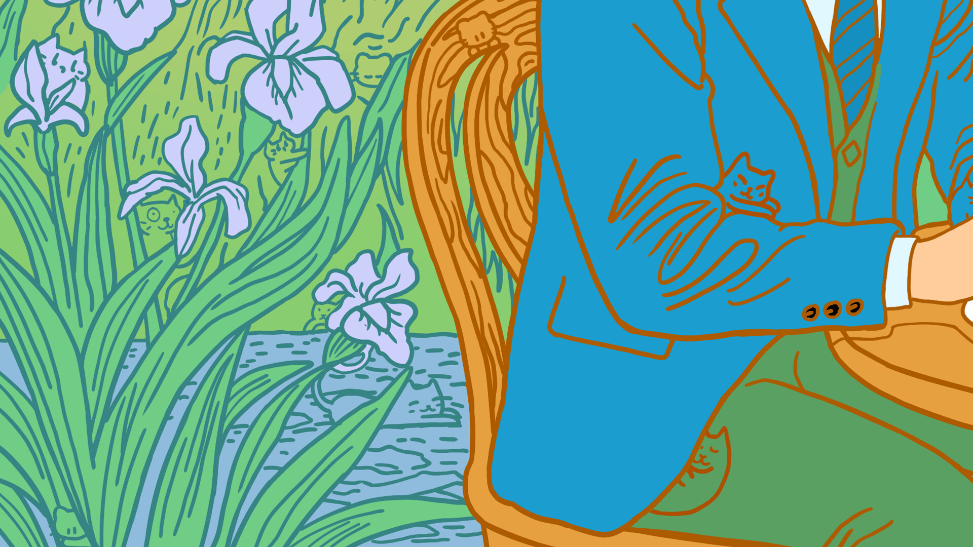 Hidden Cats and Van Gogh screenshot 6