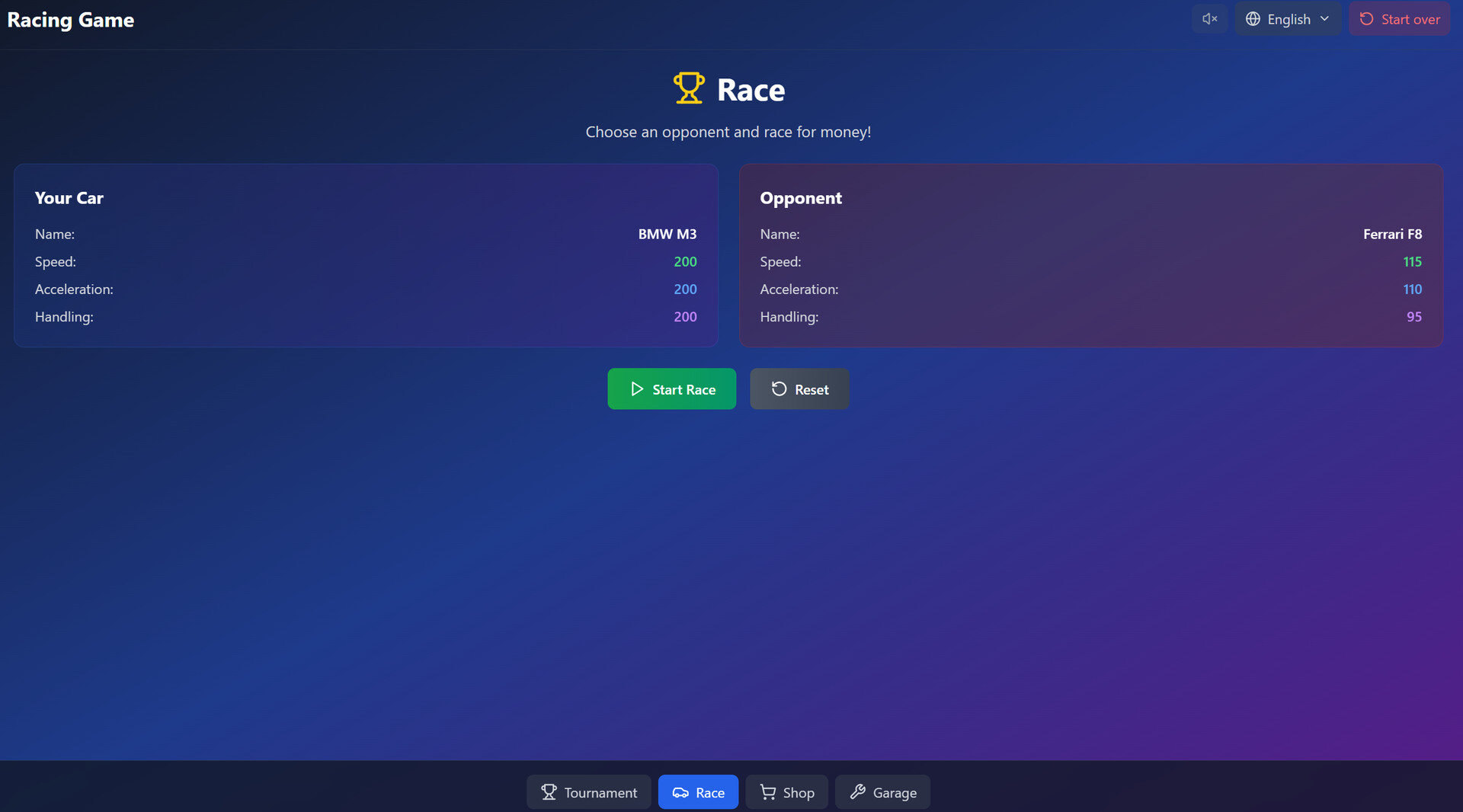 3D race game screenshot 6