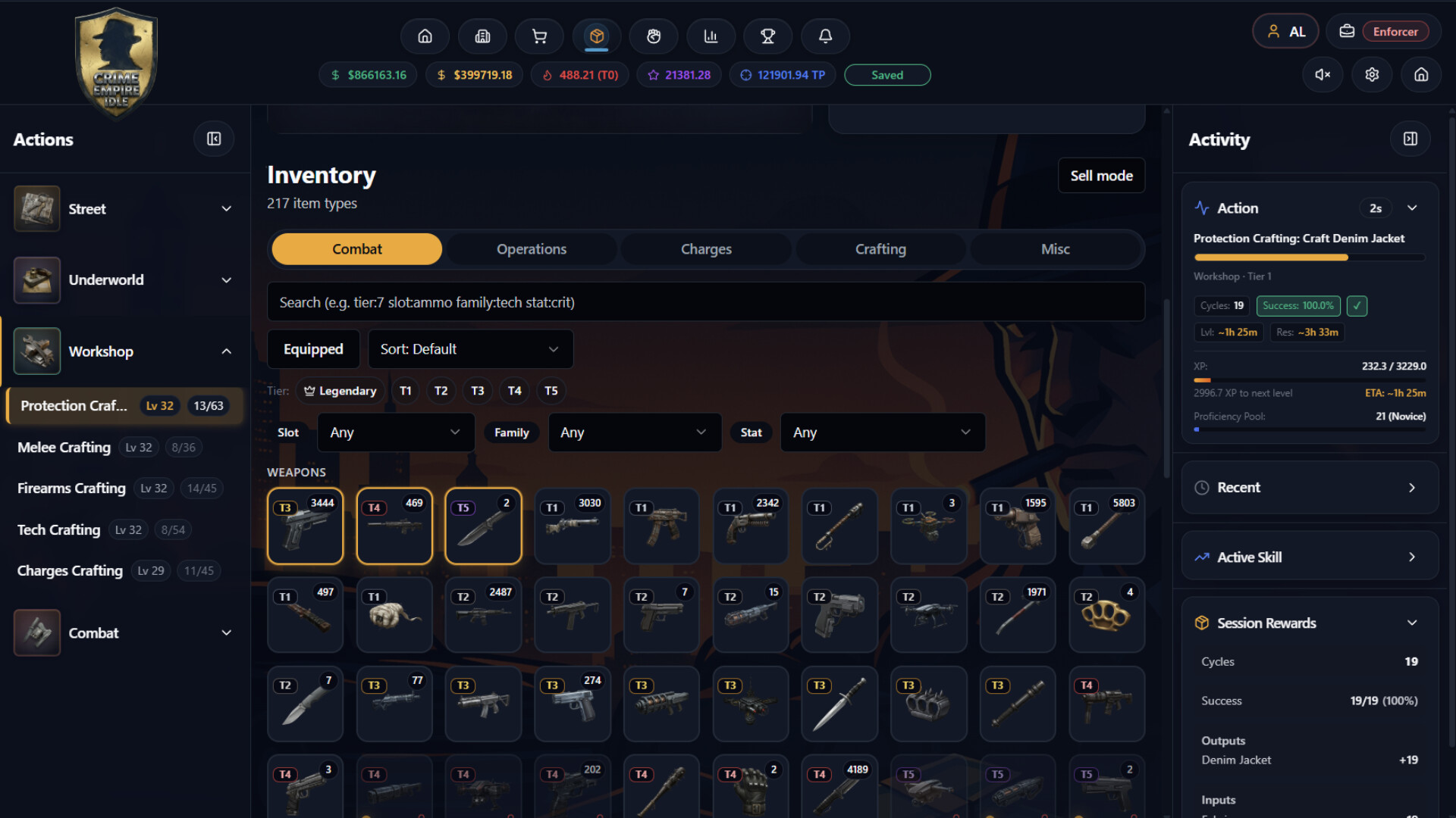 Crime Empire Idle screenshot 7