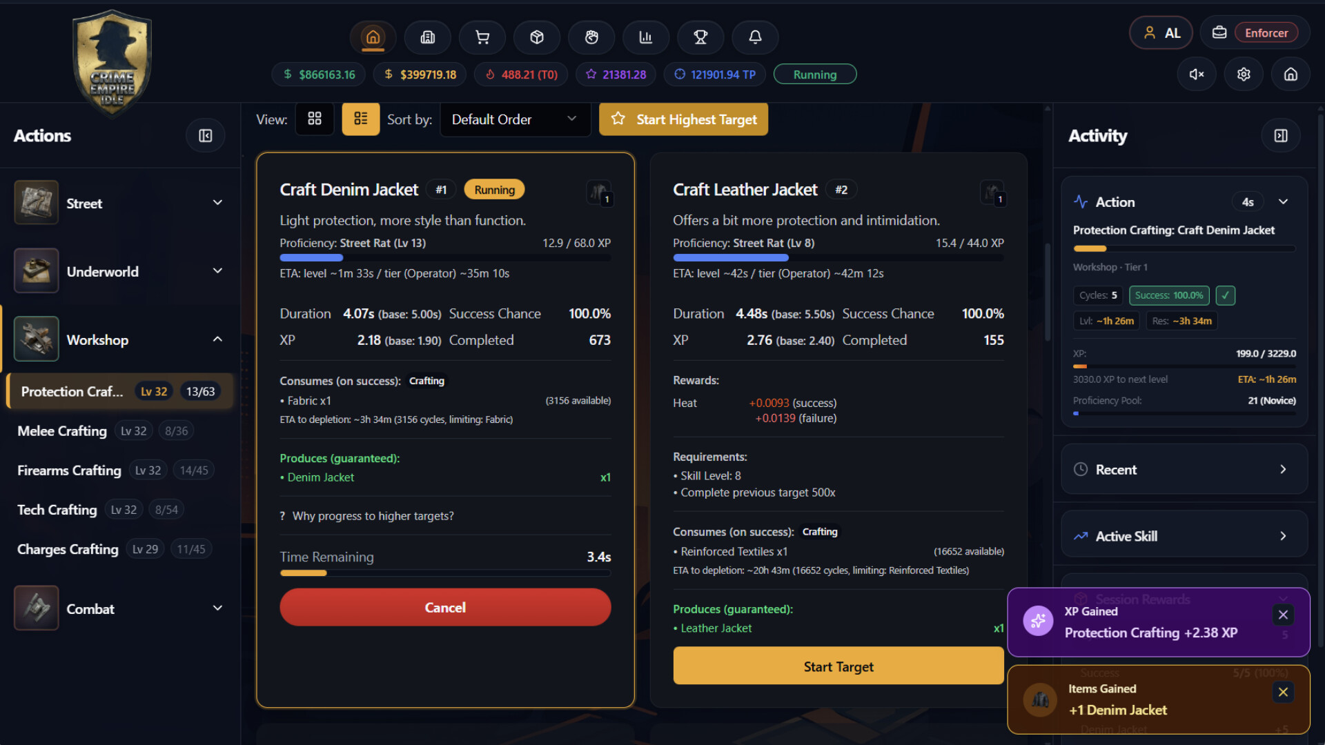 Crime Empire Idle screenshot 5