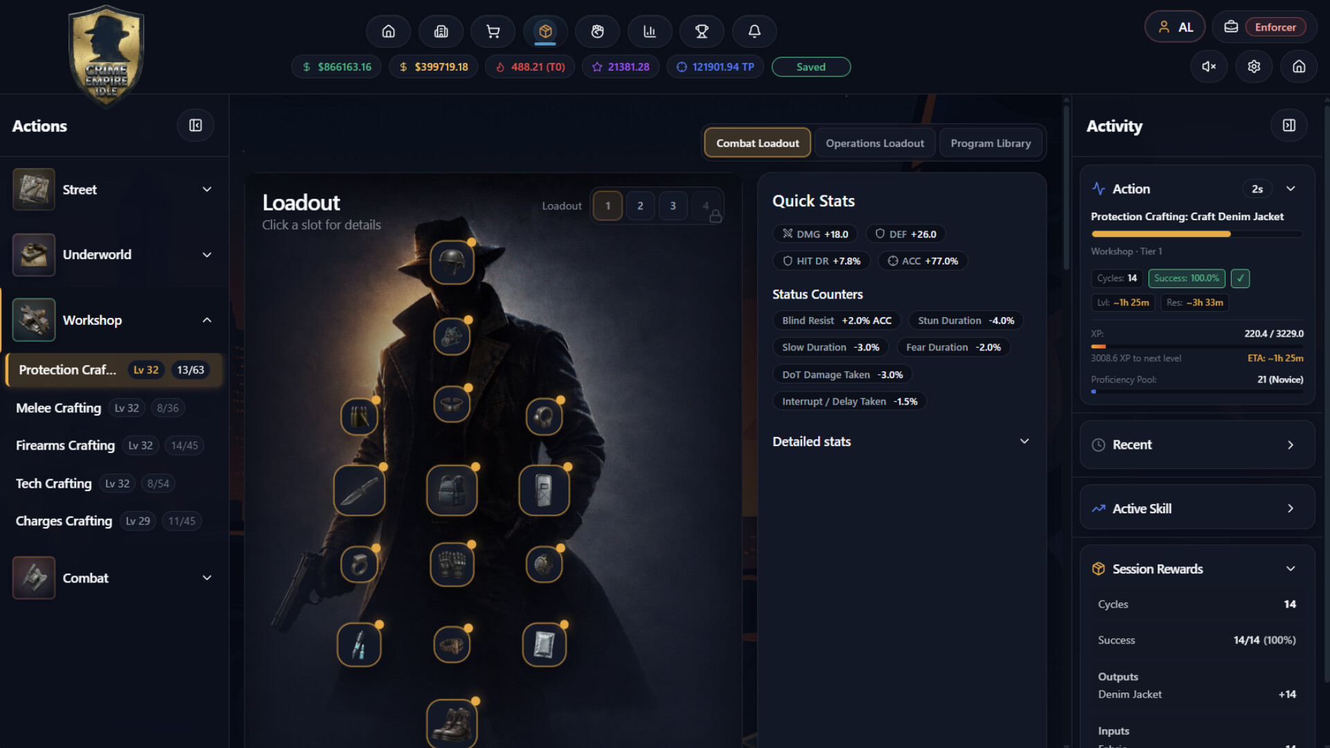 Crime Empire Idle screenshot 6
