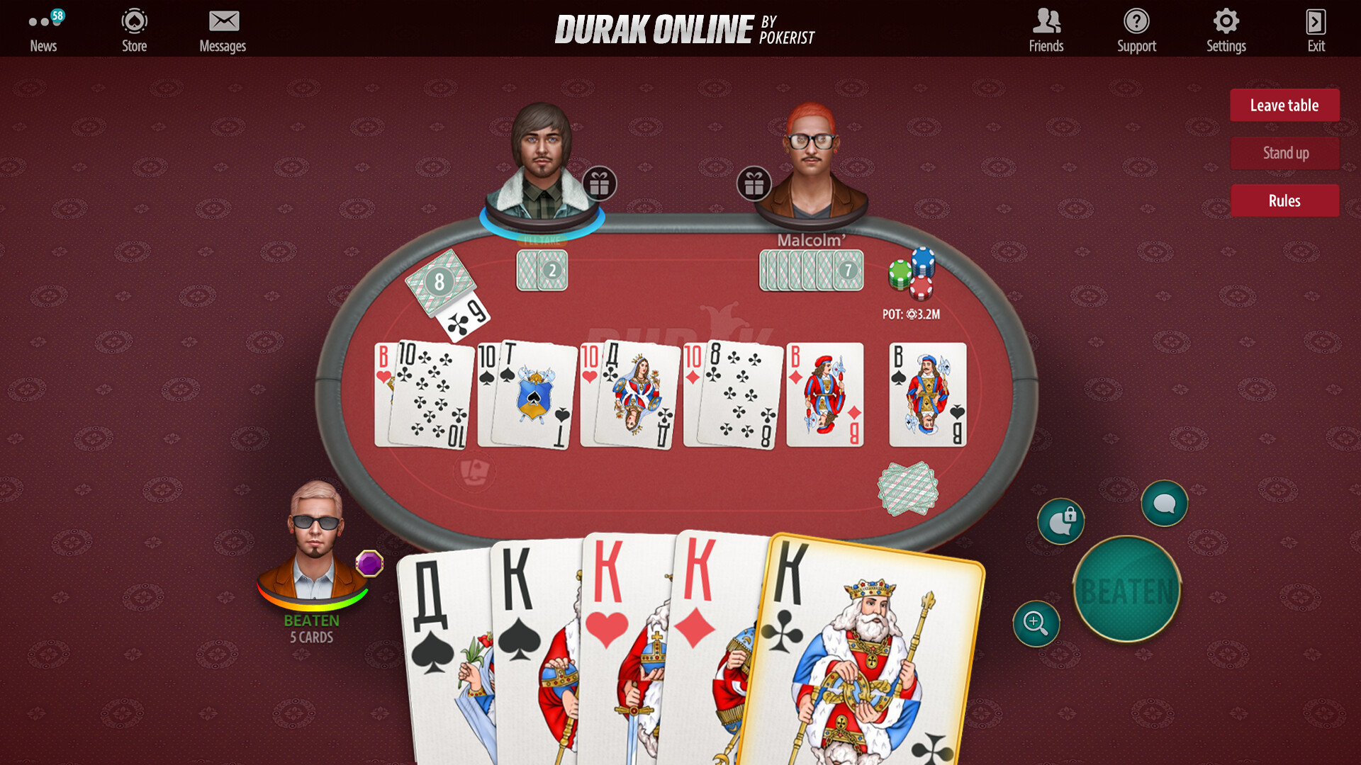 Durak Online by Pokerist screenshot 5