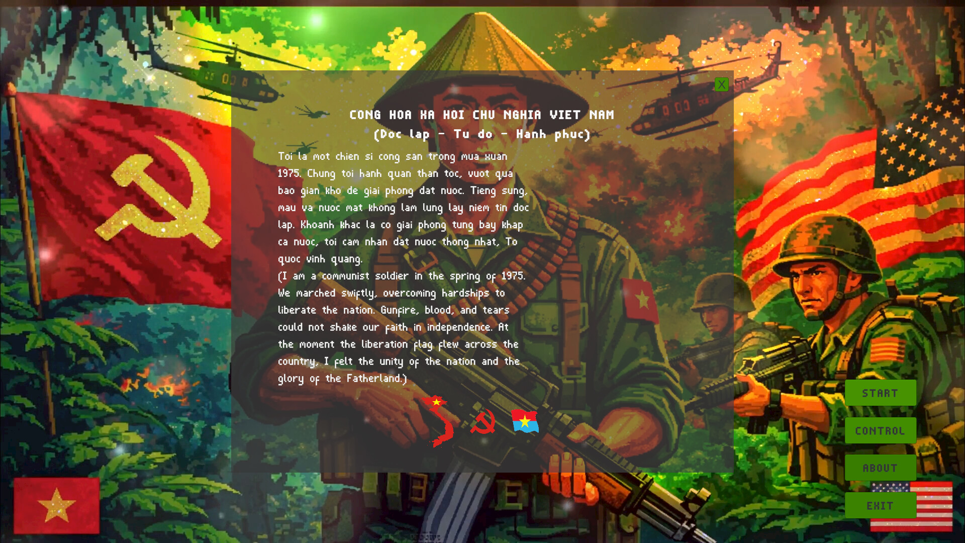 Vietnam Communist: Against U.S. Invasion screenshot 1