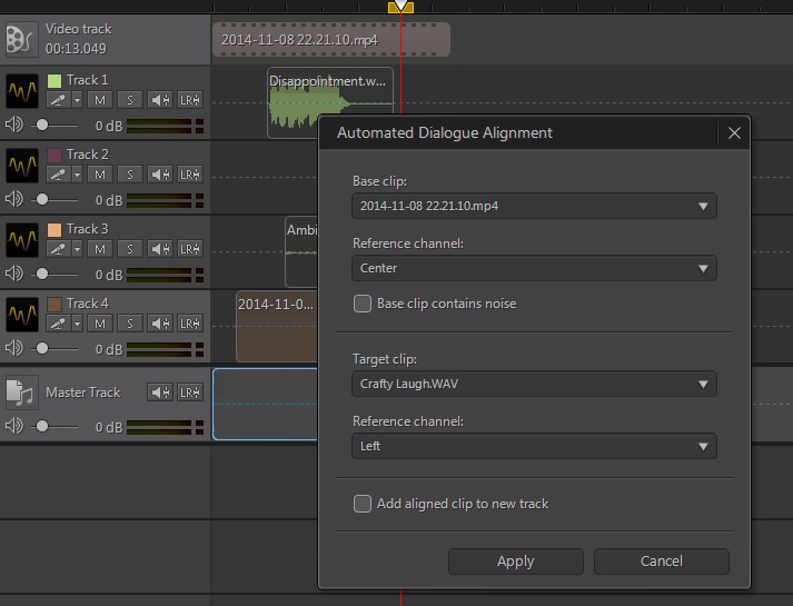 CyberLink AudioDirector 6 screenshot 2