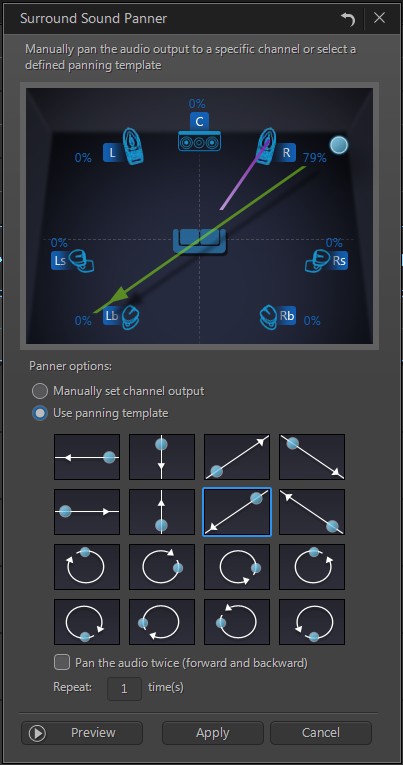 CyberLink AudioDirector 6 screenshot 1
