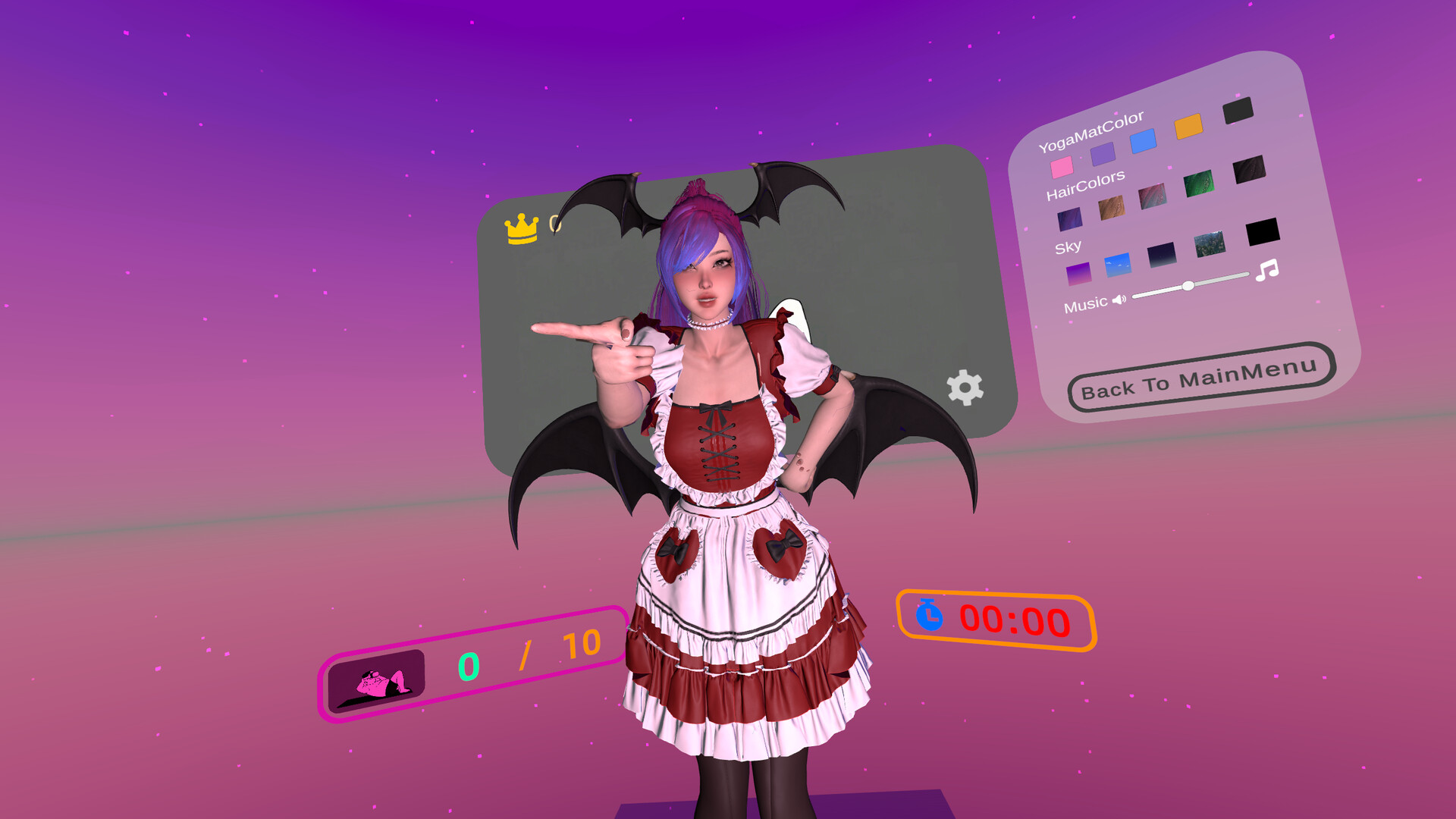 Otaku VR: Sit-ups and Kisses screenshot 5