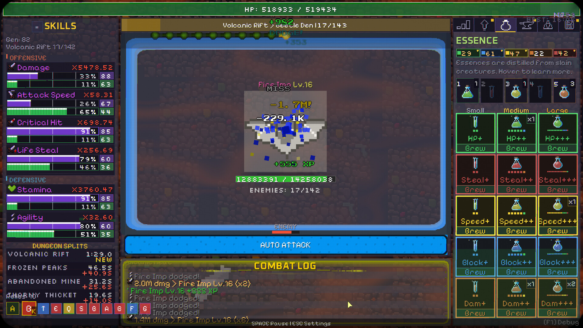 Gene Crawl: Dungeon Descent screenshot 4