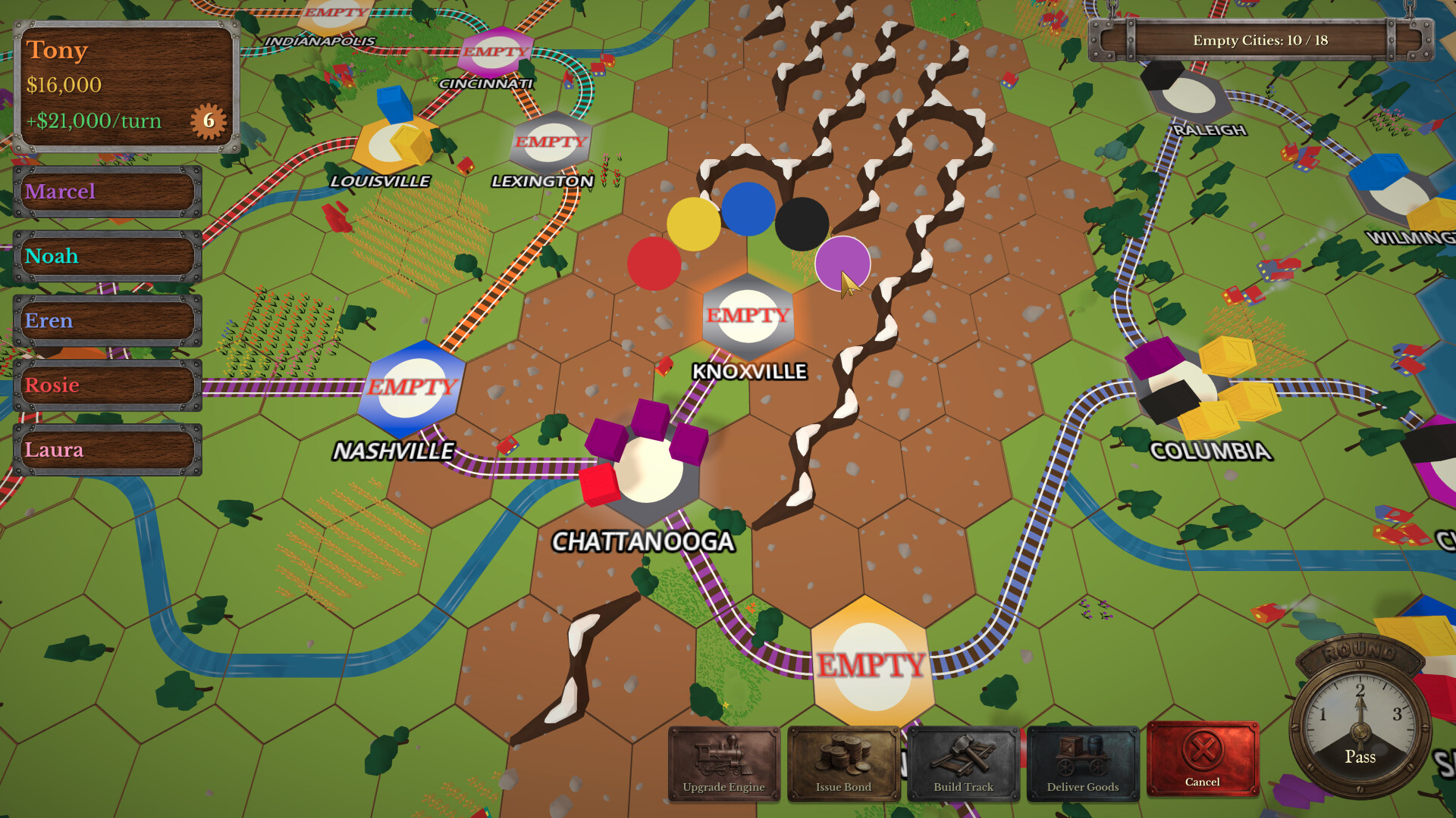 Rails & Rivals screenshot 10