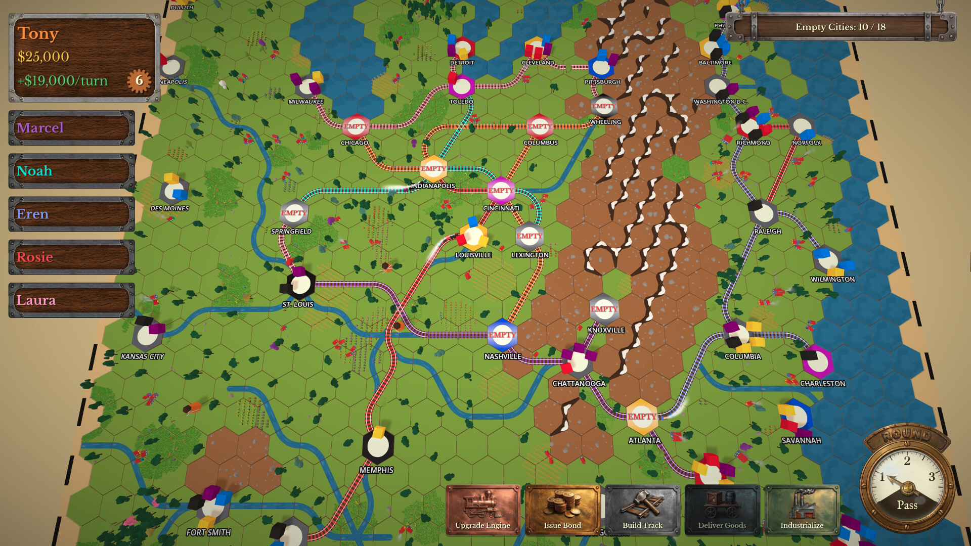 Rails & Rivals screenshot 13