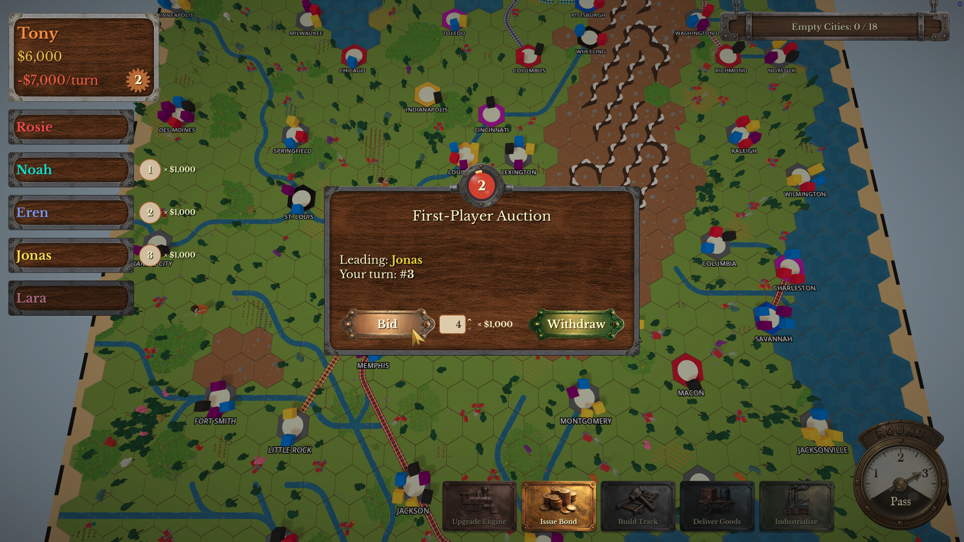 Rails & Rivals screenshot 2