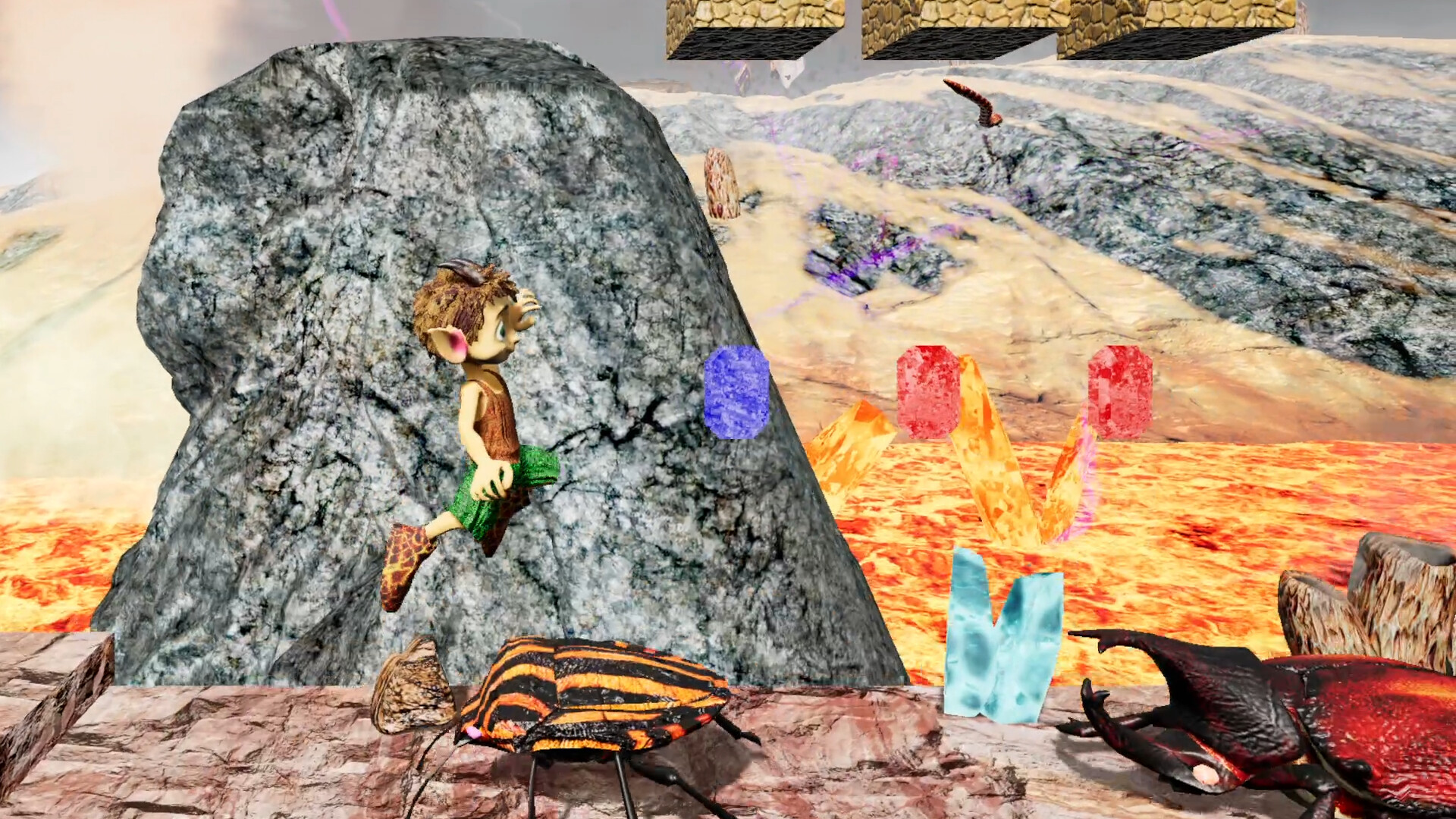 Planet of Lava – Save the Planet screenshot 1