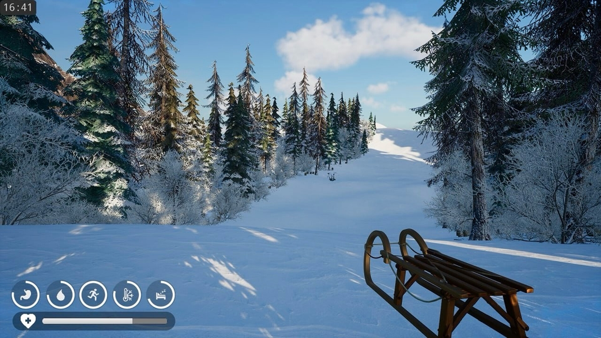 Winter Hut screenshot 1