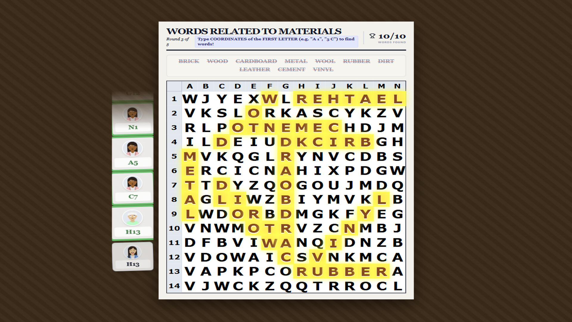 Raisin's Wordsearch screenshot 4