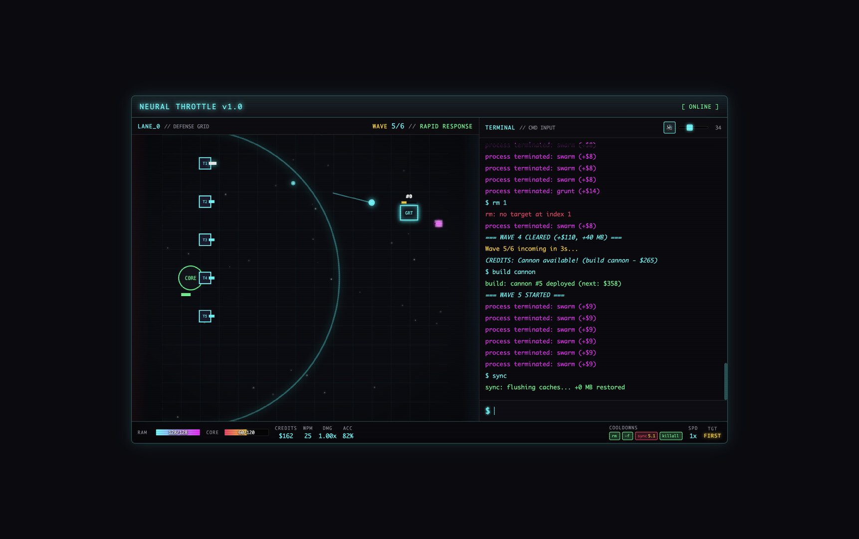 Neural Throttle screenshot 3