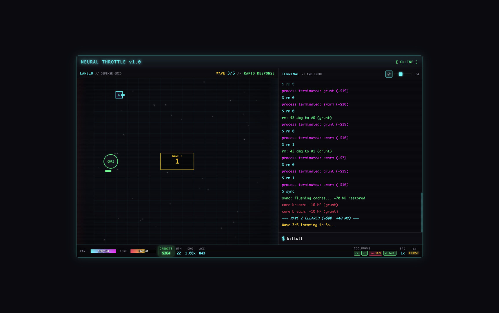 Neural Throttle screenshot 5