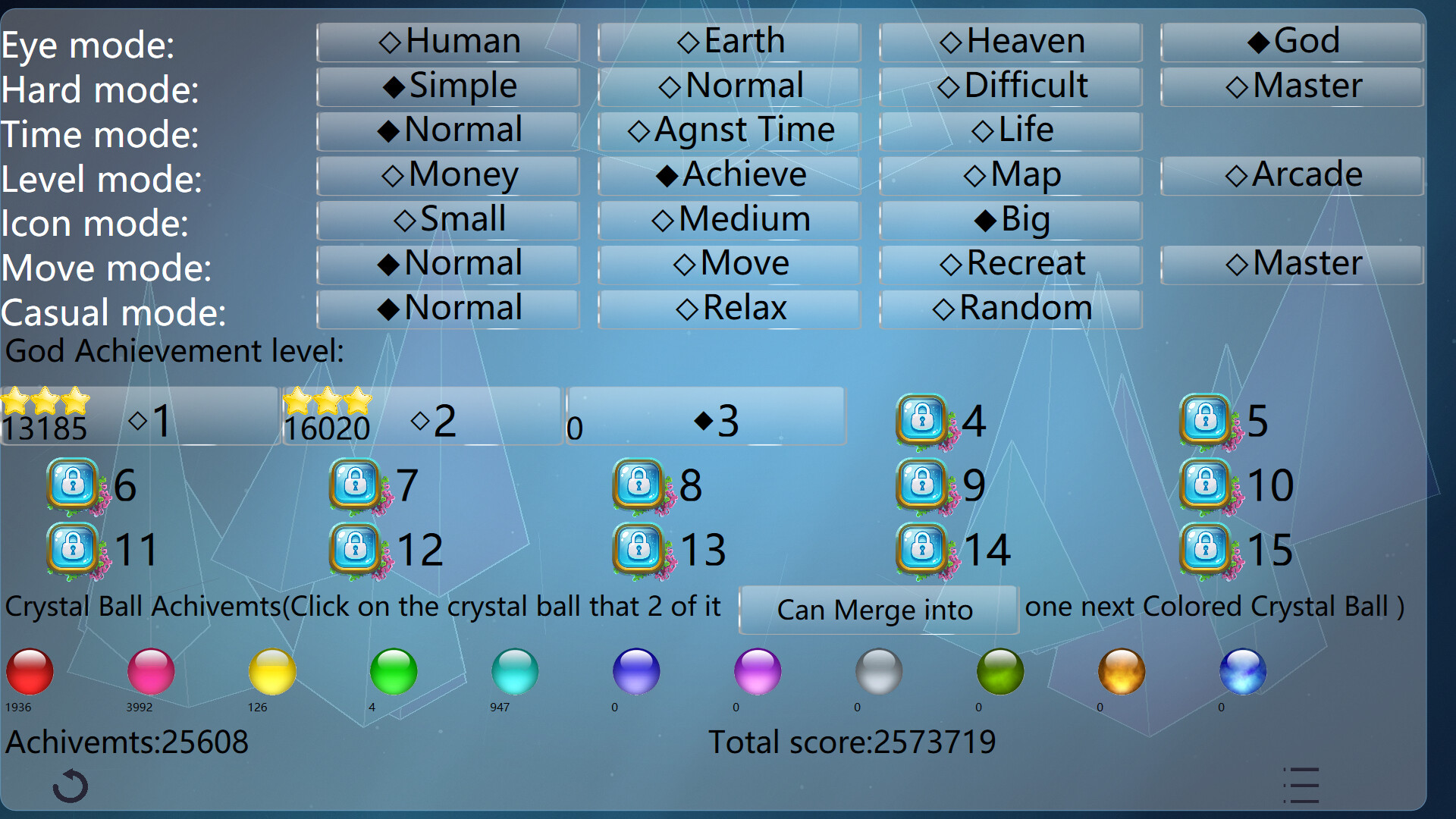 CrystalLinker:Infinity screenshot 2