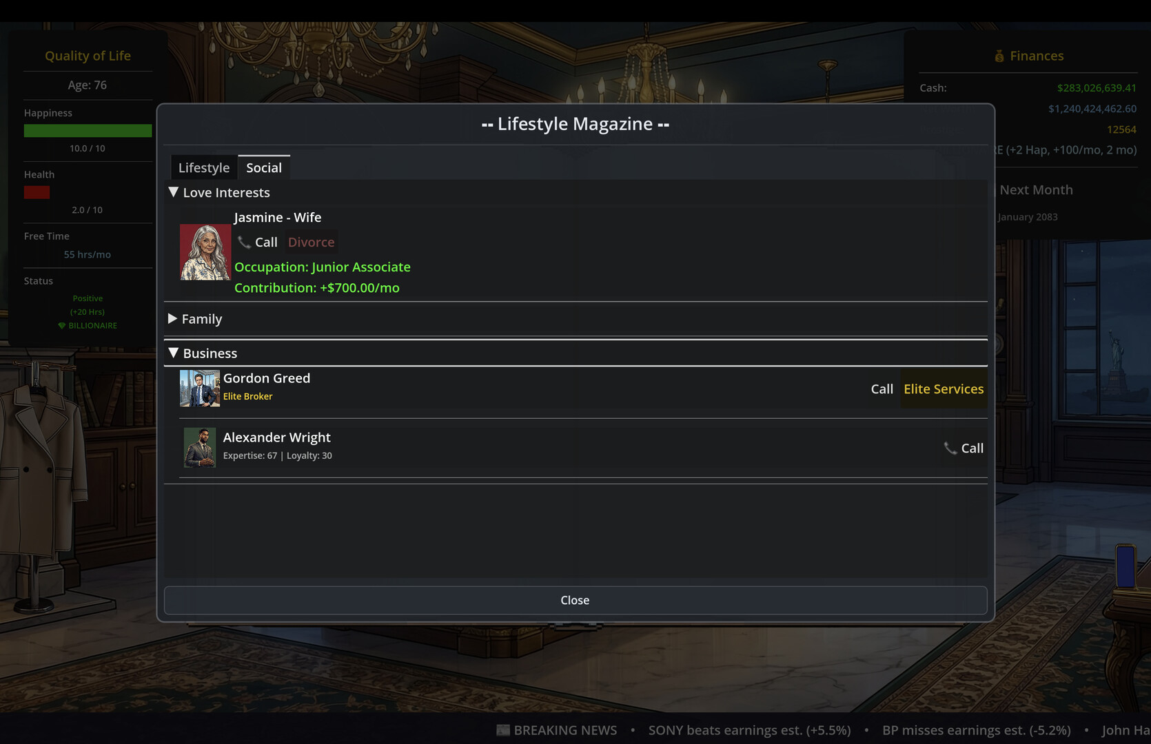 SELF MADE: Investment Life Sim screenshot 7