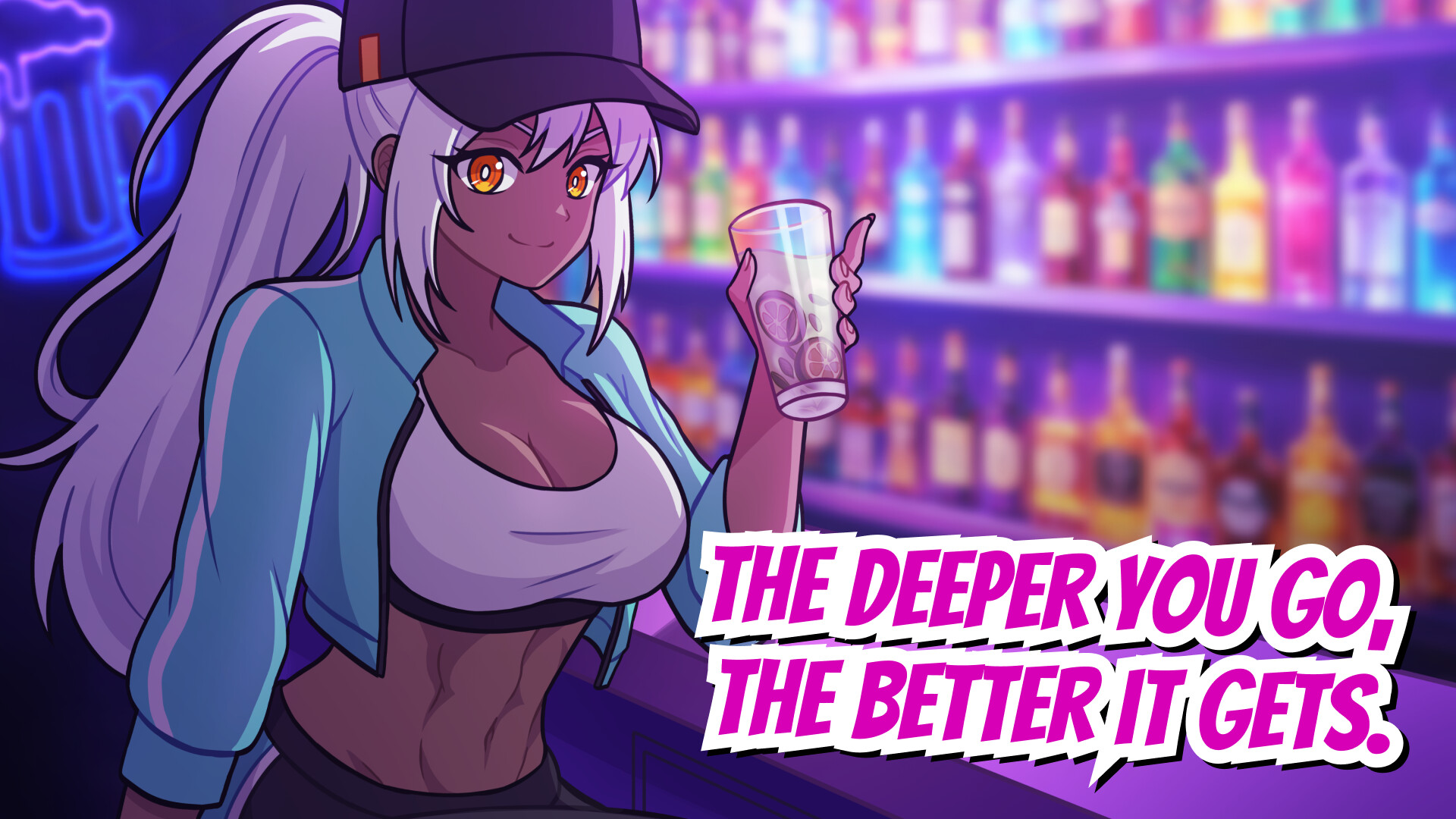 I Opened an Idle Bar So I Can GOON to HOT GIRLS screenshot 4