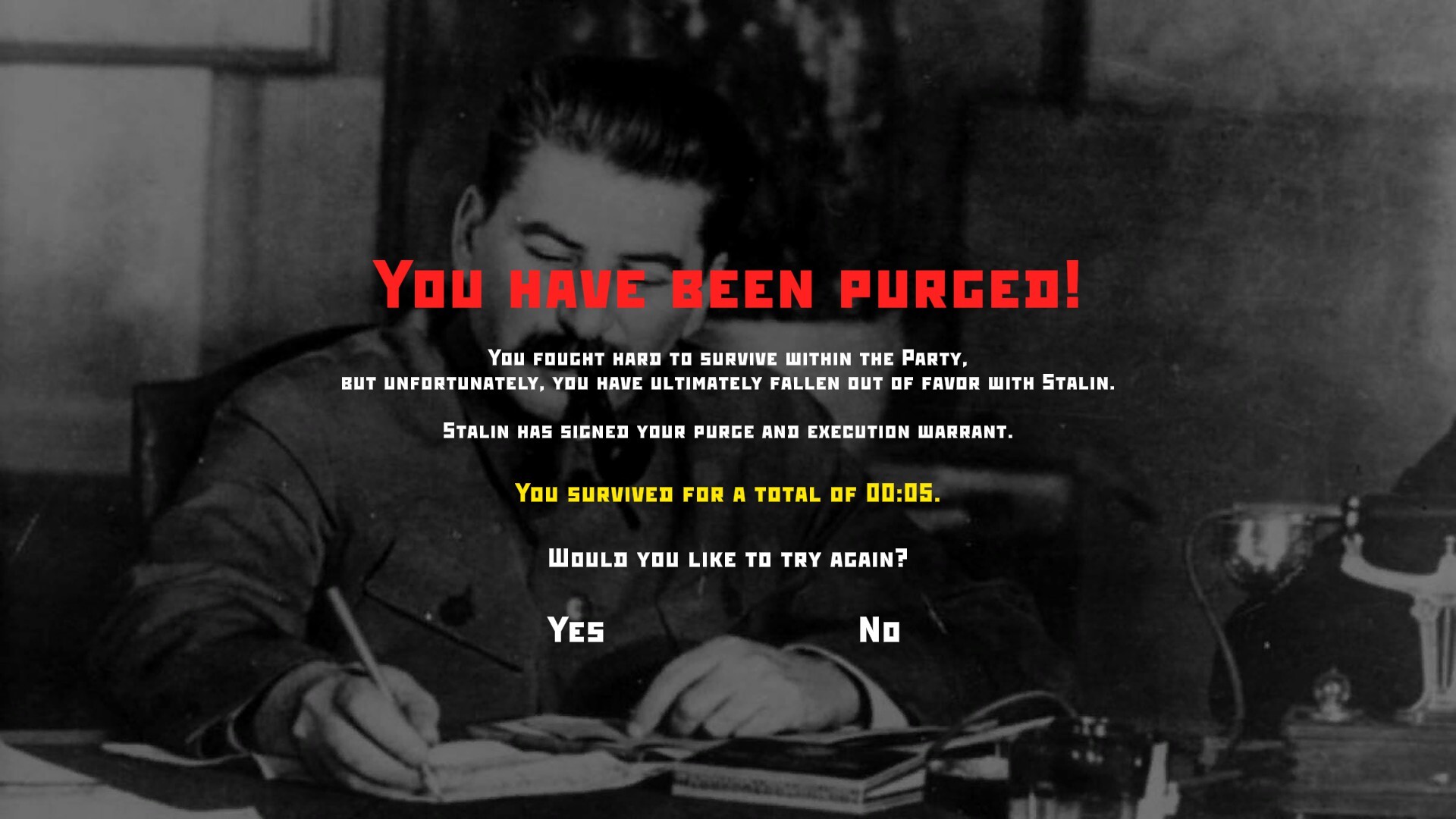 Avoid The Stalin's Purge screenshot 3