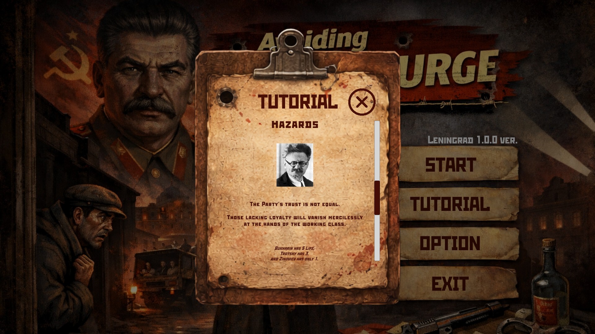 Avoid The Stalin's Purge screenshot 2