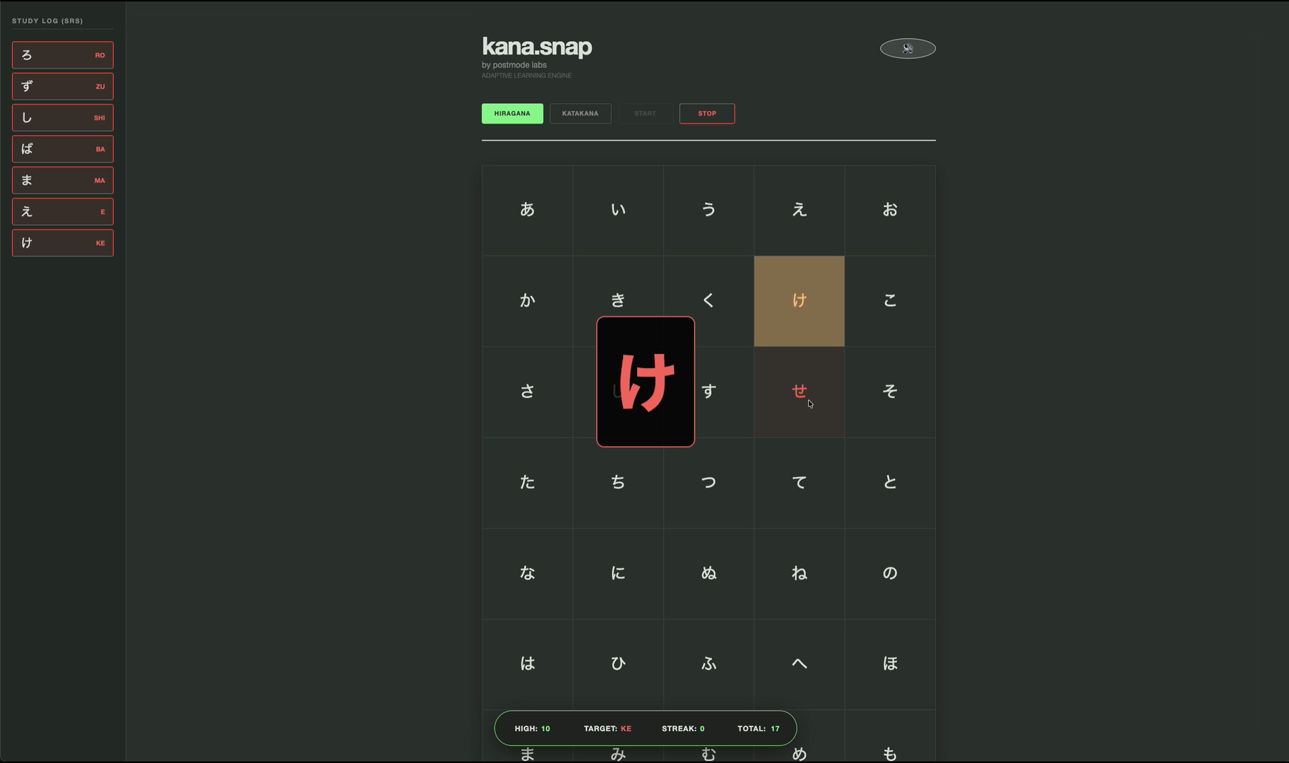 Kana Snap: Learn Japanese Hiragana & Katakana screenshot 1