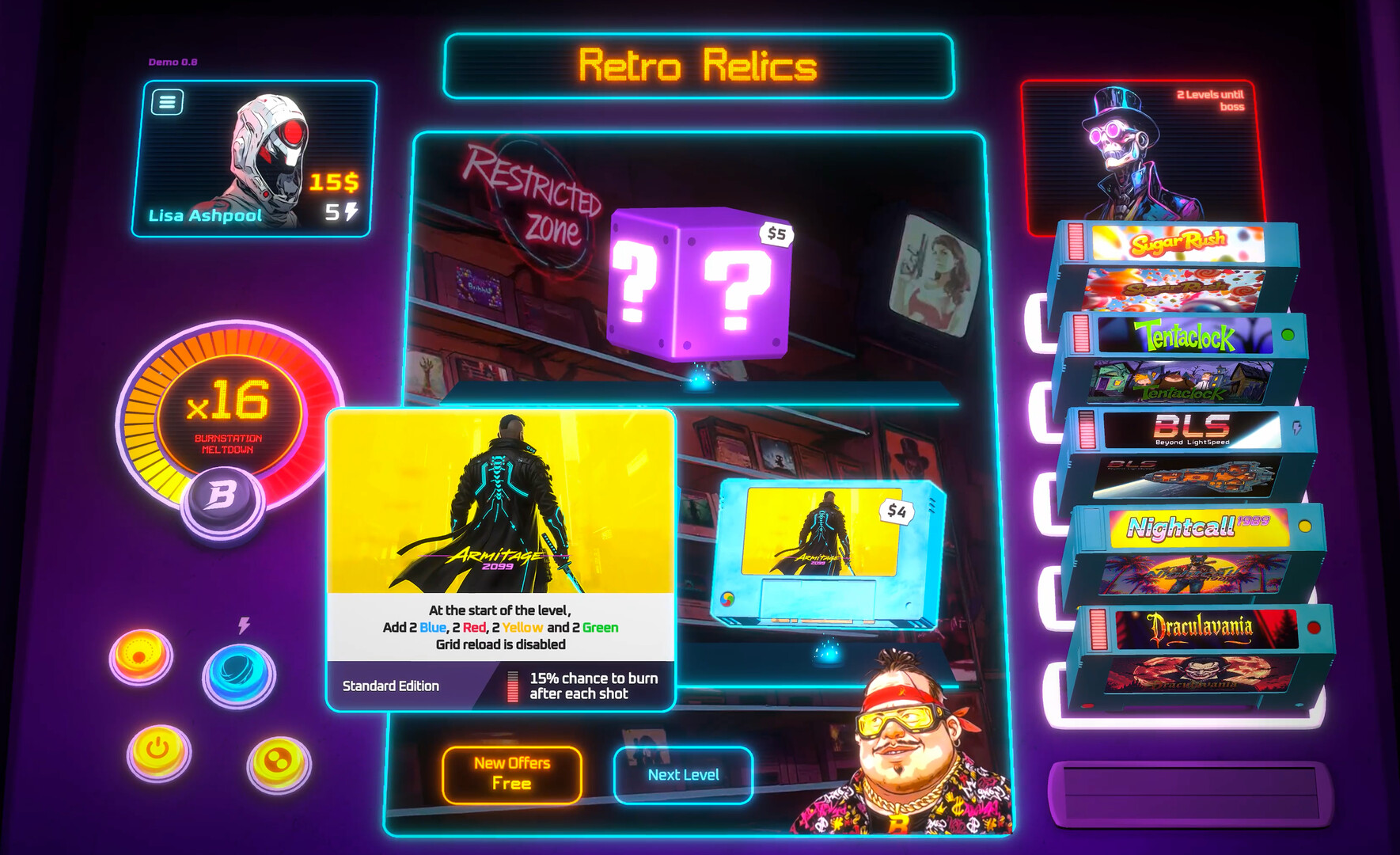 Burnstation screenshot 2