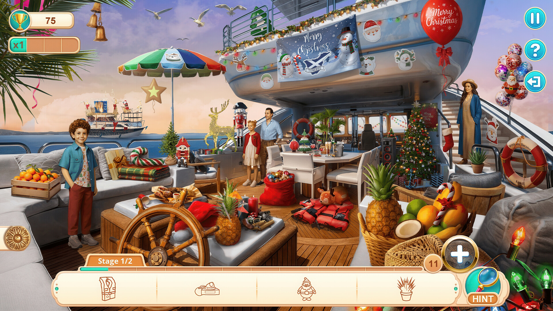 Hidden Horizons: Christmas Tour Collector's Edition screenshot 2