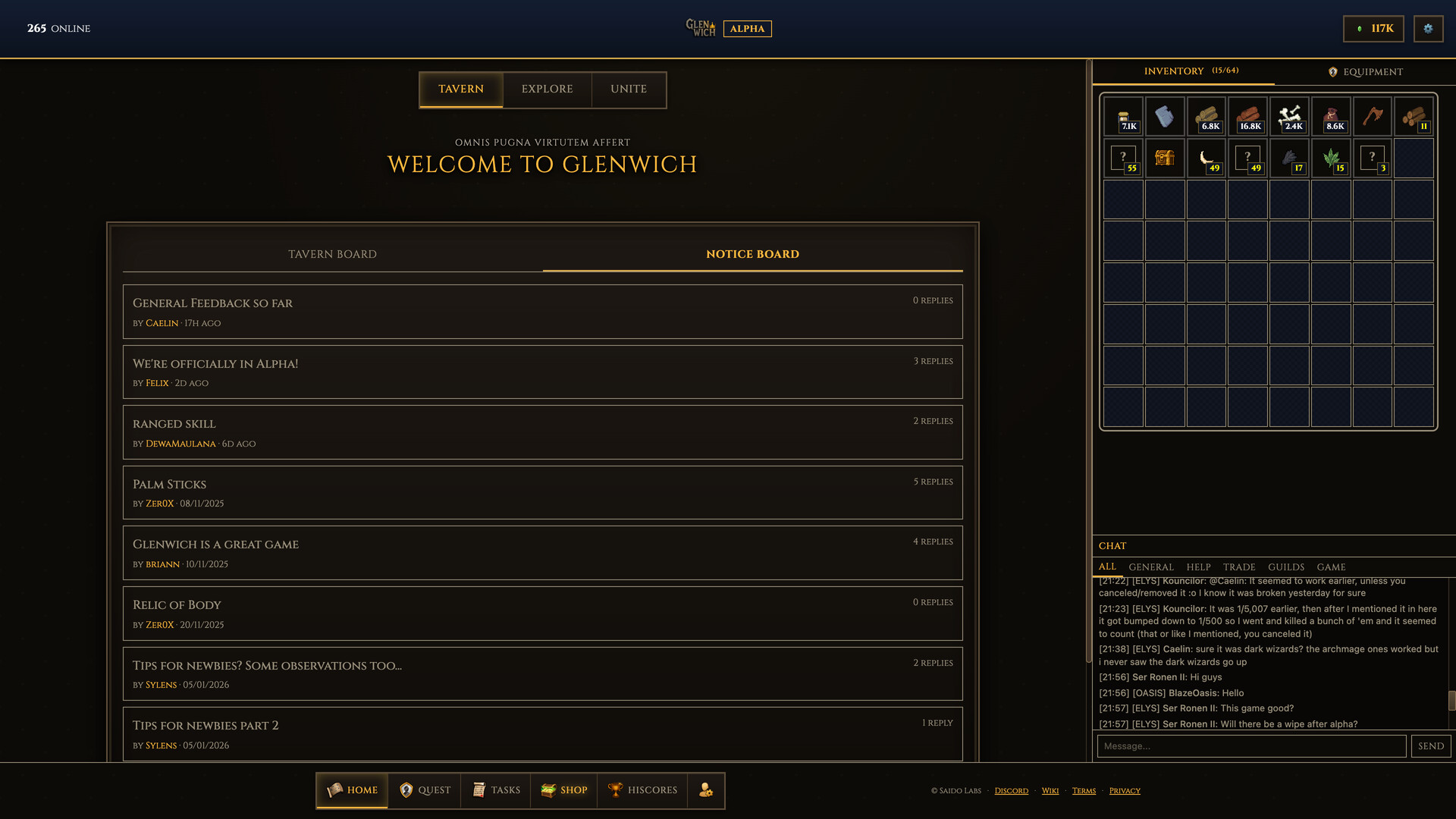 Glenwich Idle MMO screenshot 3