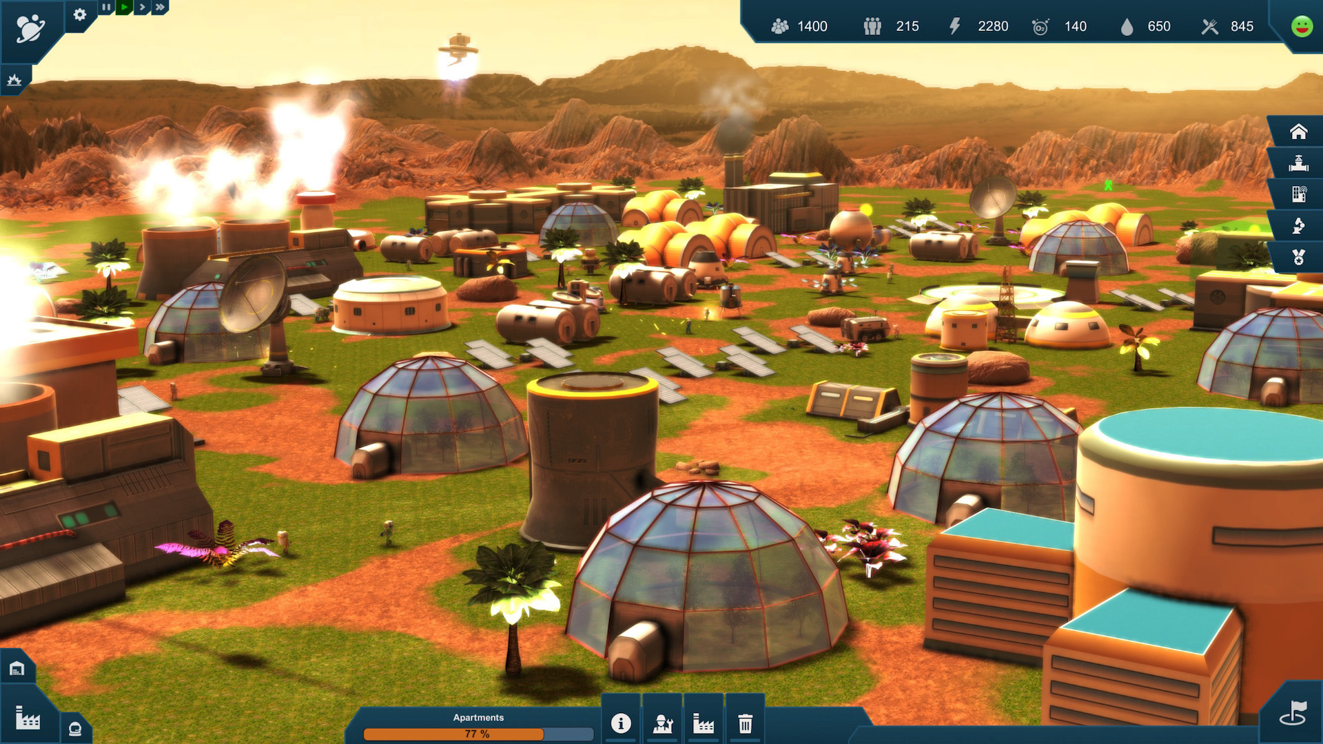 Earth Space Colonies screenshot 1