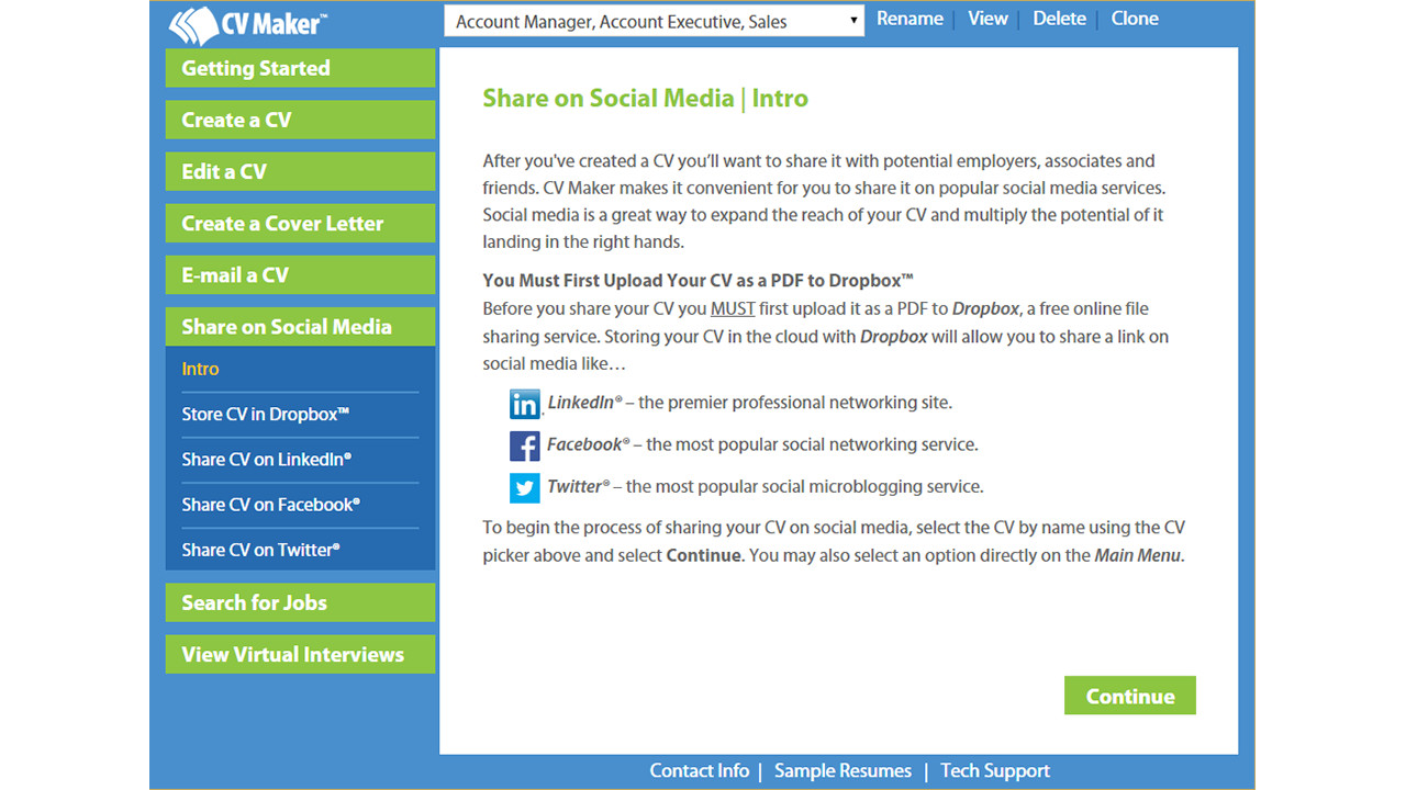 CV Maker for Windows screenshot 5