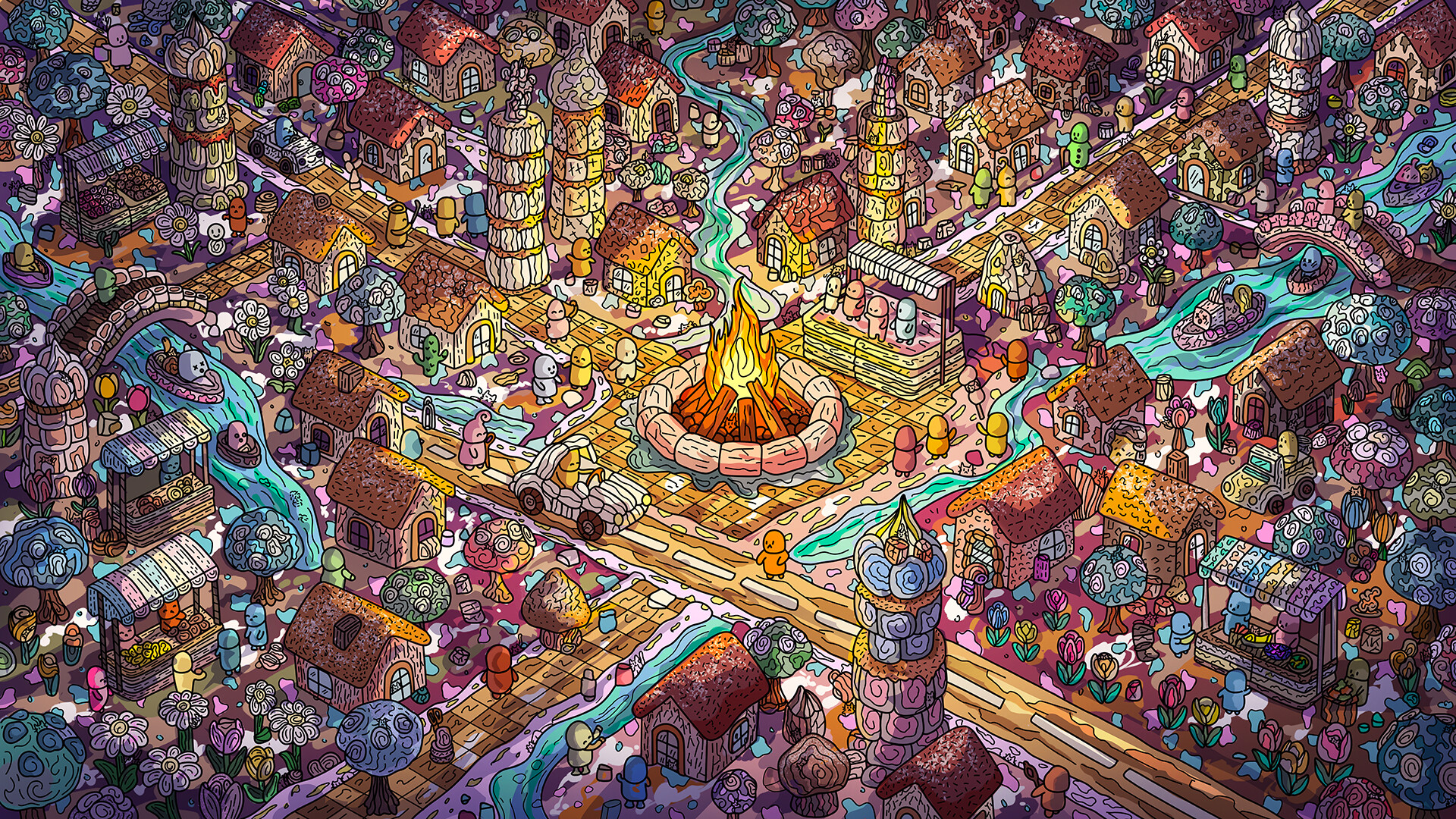 100 Marshmallow Cats screenshot 1