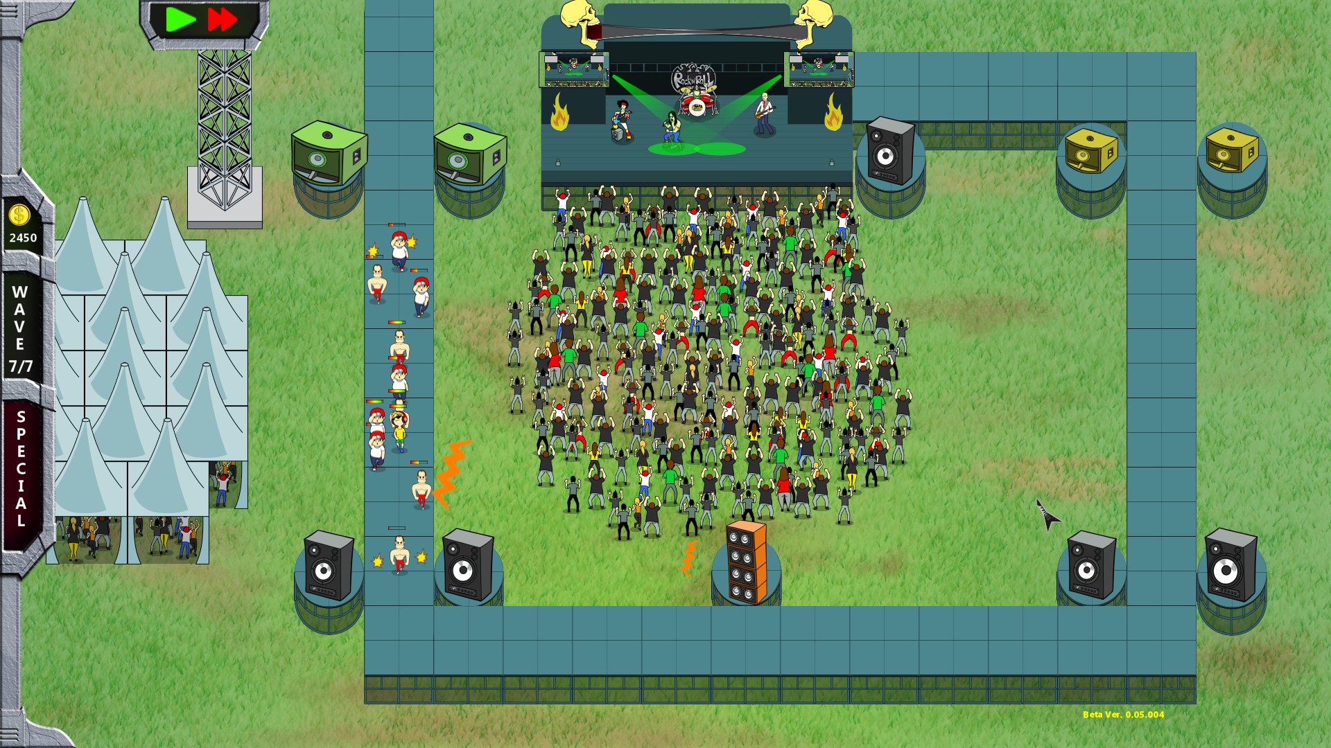 Rock 'N' Roll Defense screenshot 5