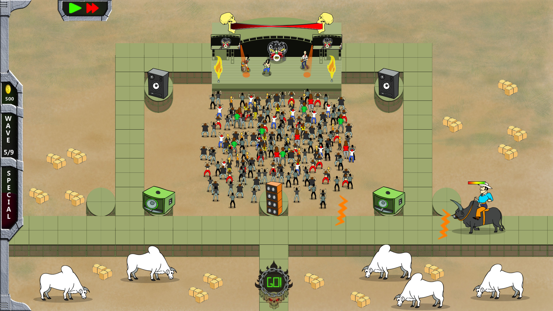Rock 'N' Roll Defense screenshot 7