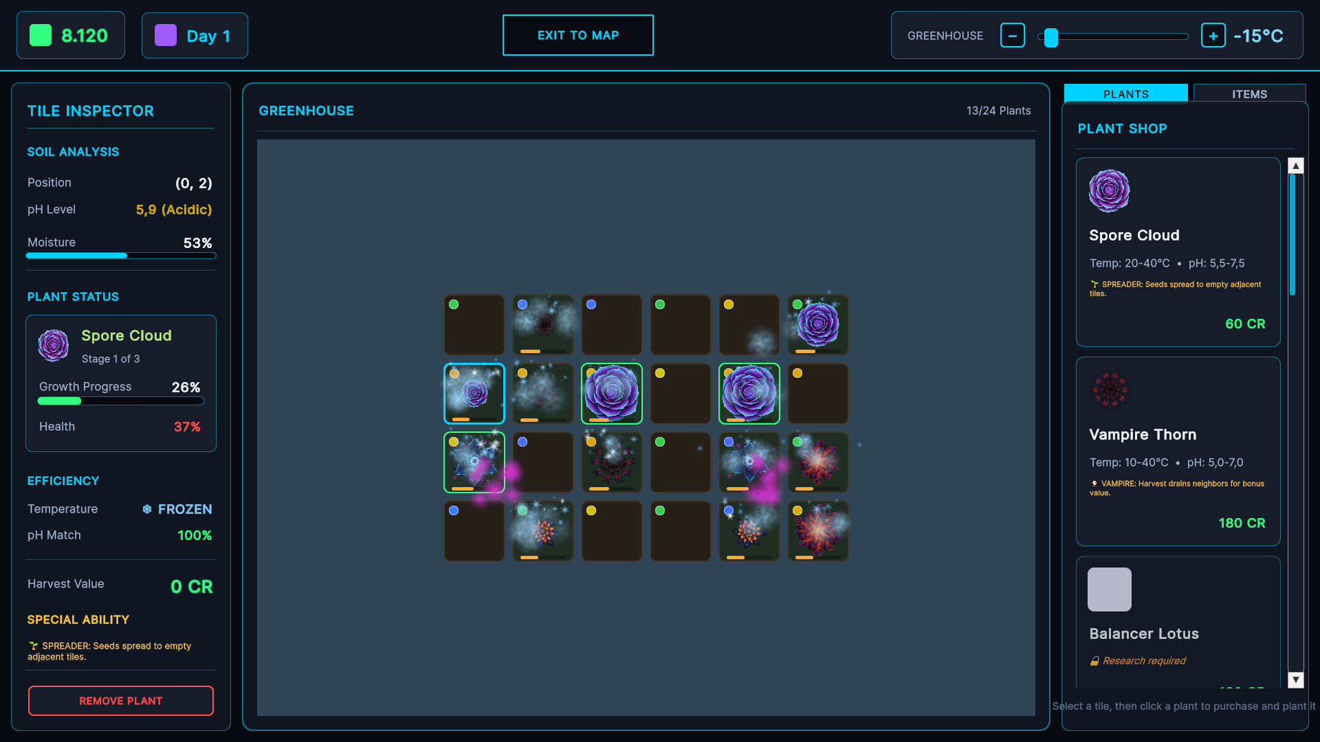 ExoFlora: First Seeds screenshot 1