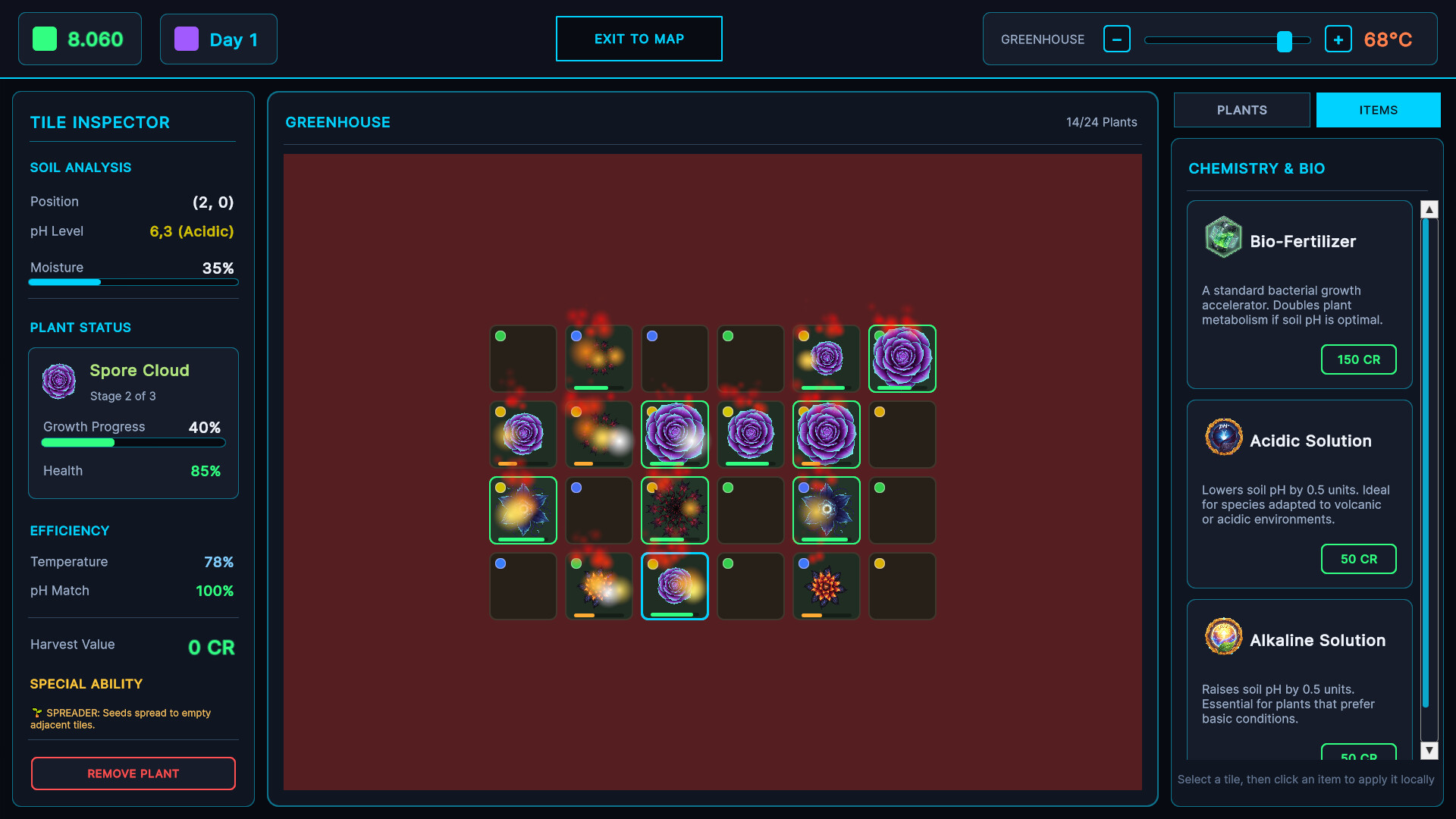 ExoFlora: First Seeds screenshot 4