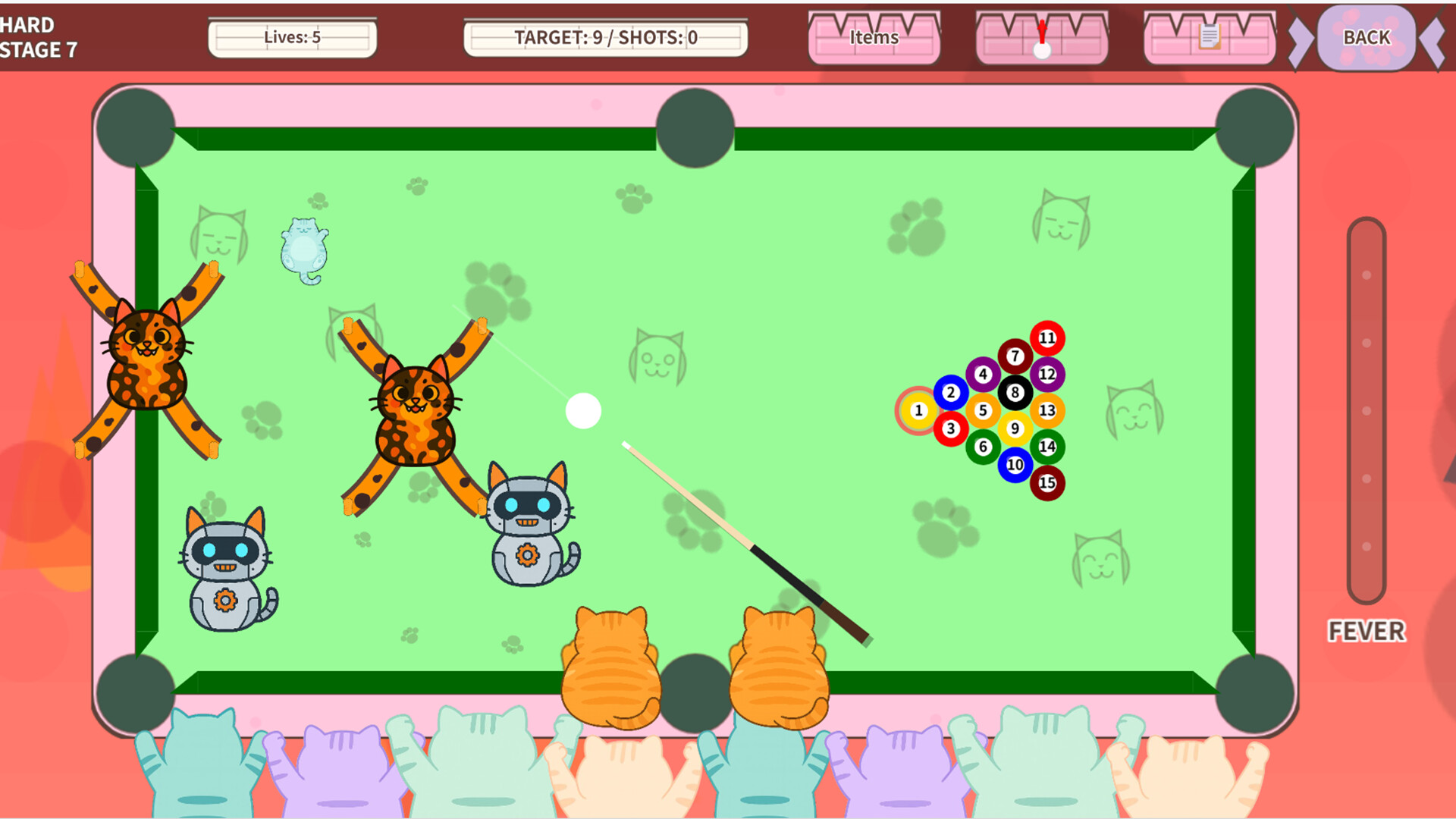 Chaos Cat Pool screenshot 1