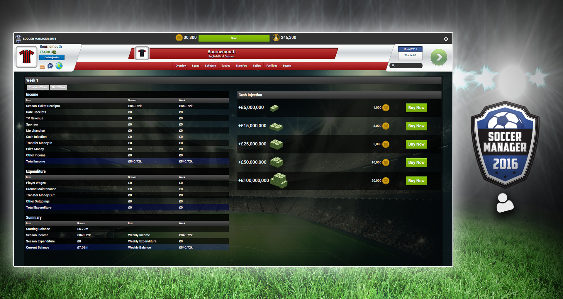 Soccer Manager screenshot 4