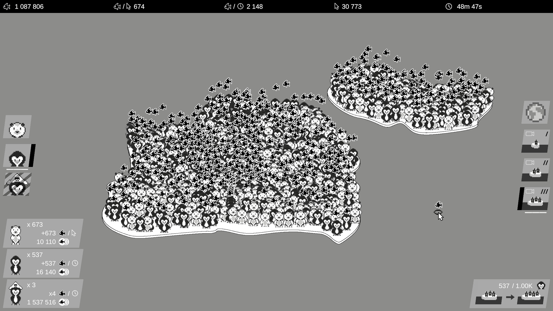 Penguin Capitalism Simulator screenshot 2