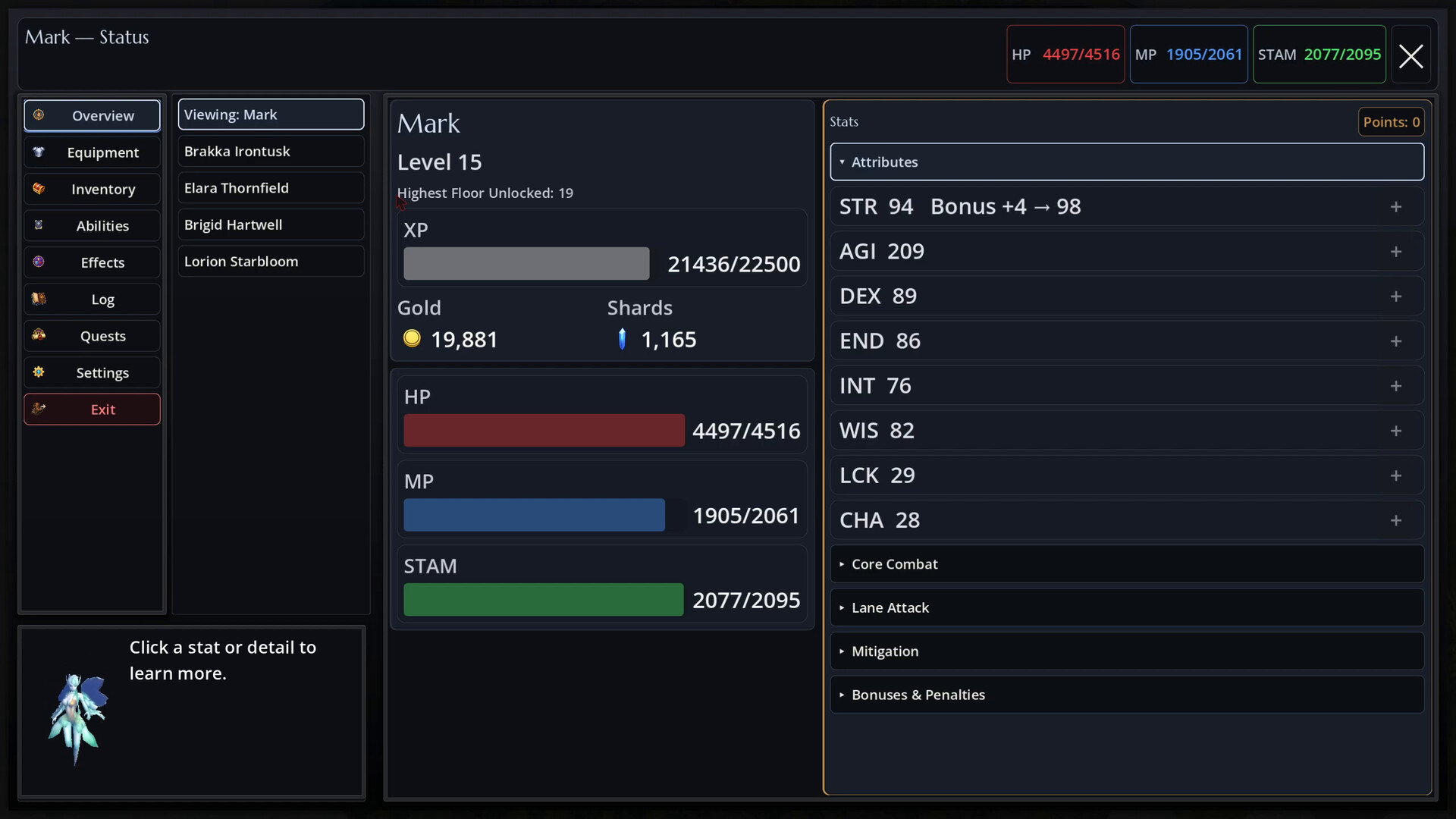 Labyrinth RPG screenshot 4
