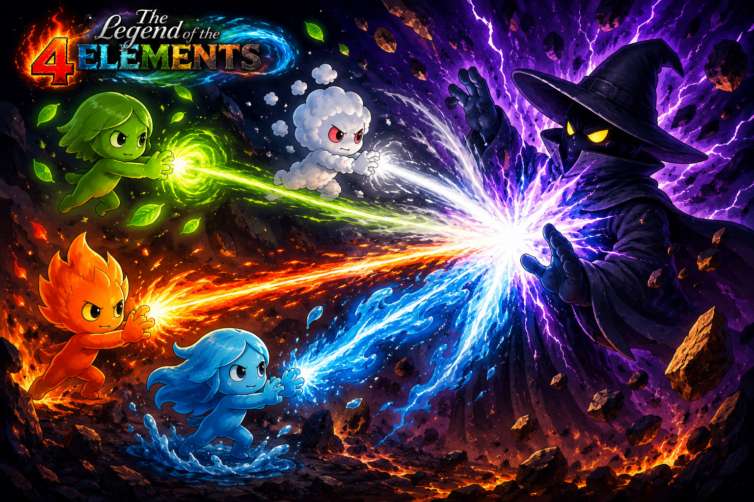 The Legend of the 4 Elements screenshot 1