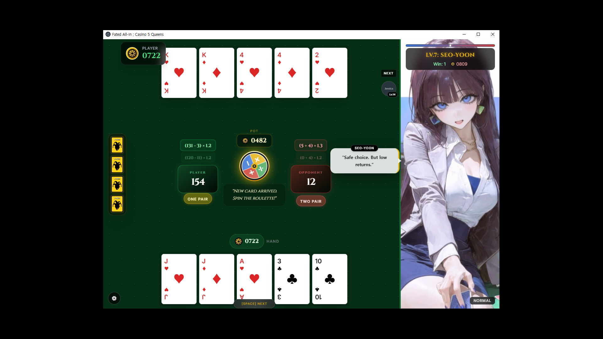 Fated All-In: Casino 5 Queens screenshot 7